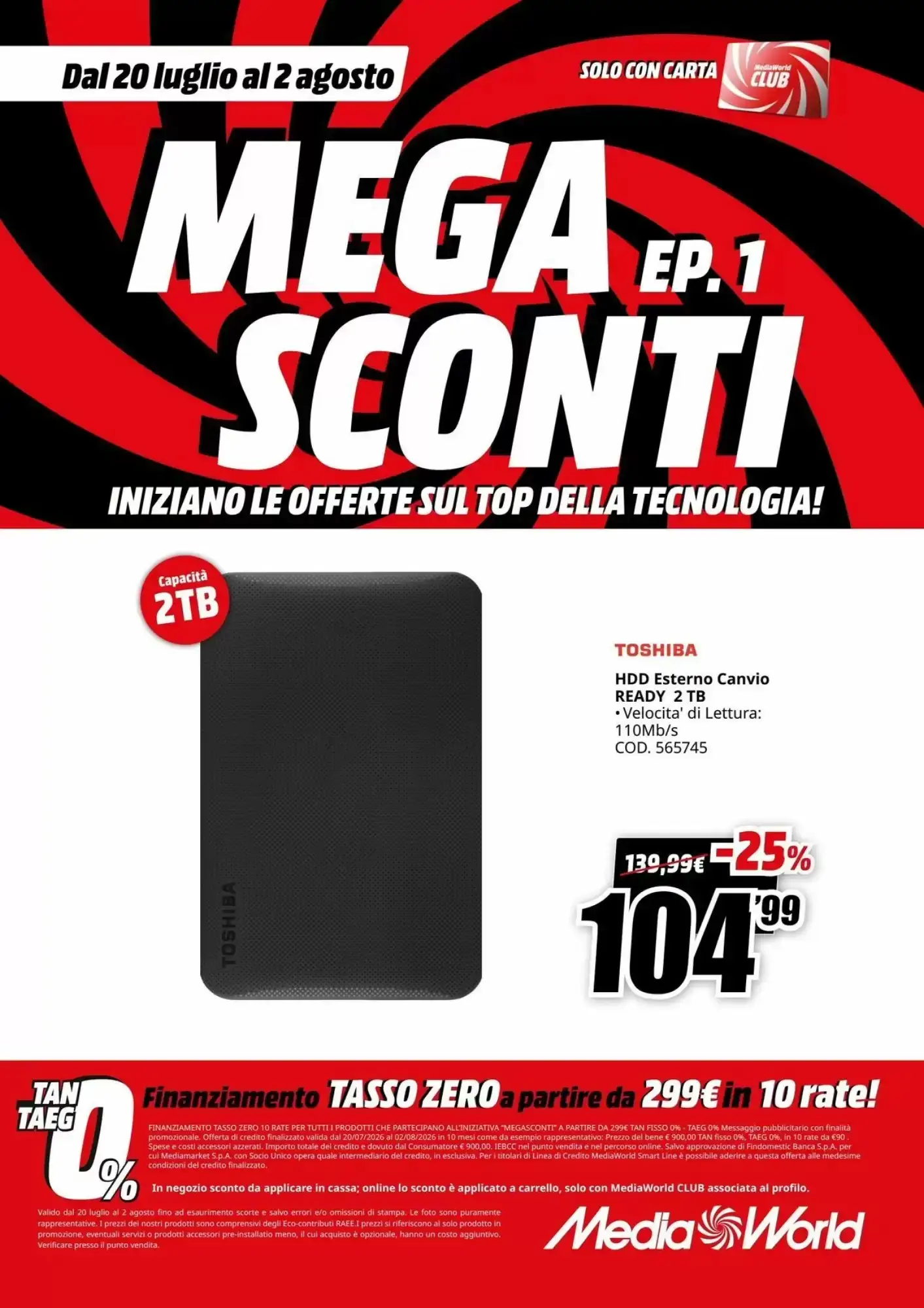 Volantino MediaWorld Volantino MediaWorld pagina 43