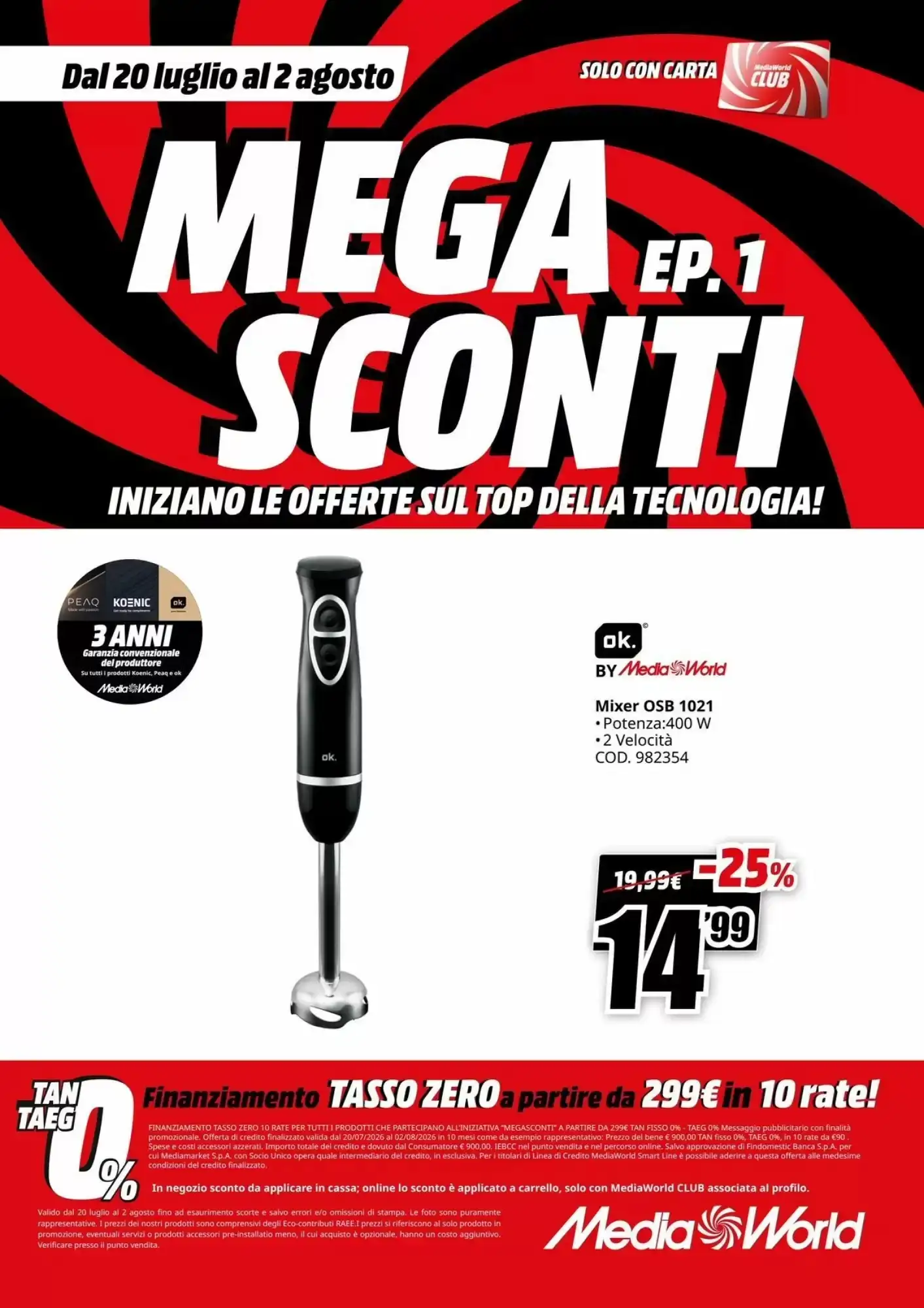 Volantino MediaWorld Volantino MediaWorld pagina 62