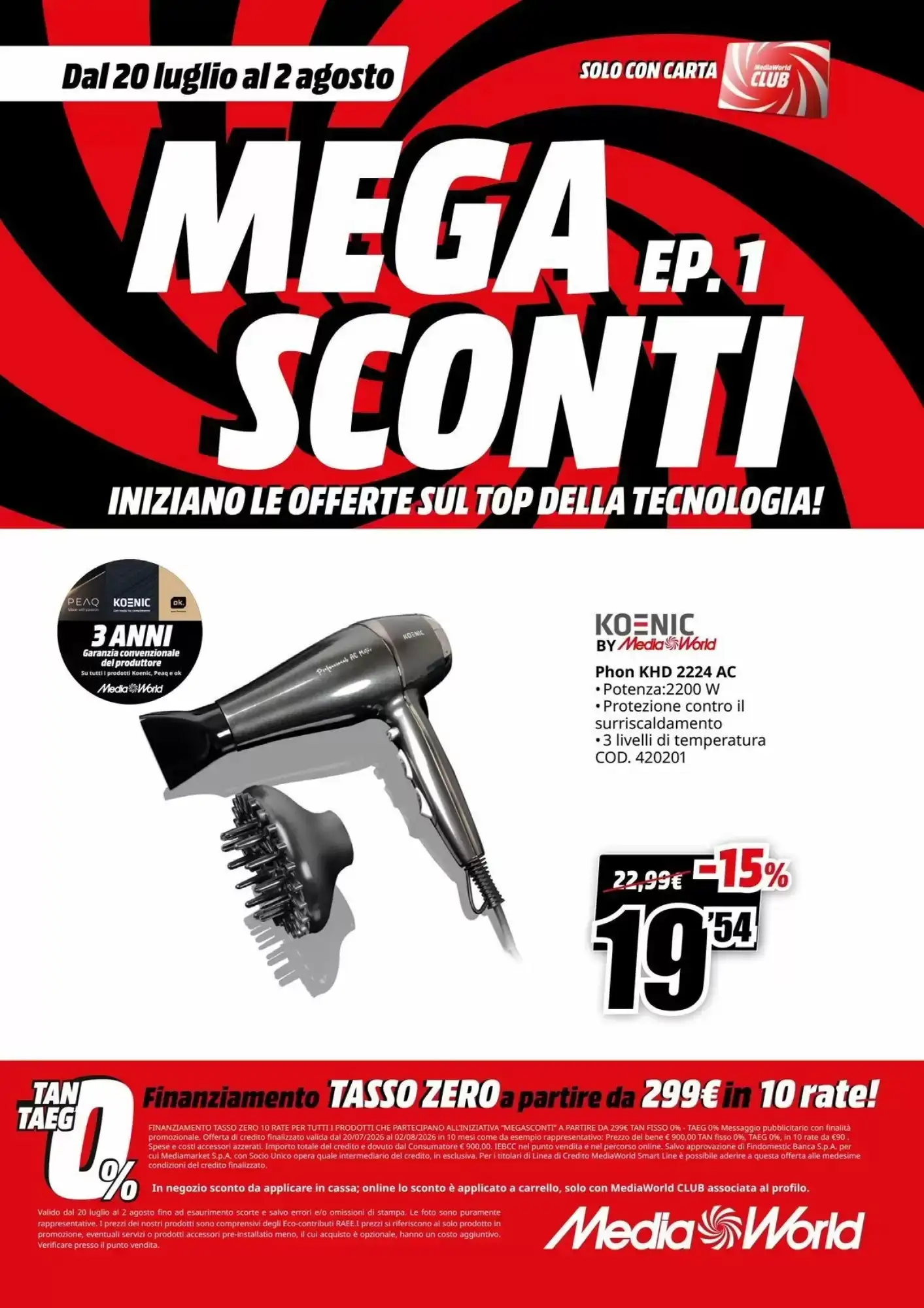 Volantino MediaWorld Volantino MediaWorld pagina 66