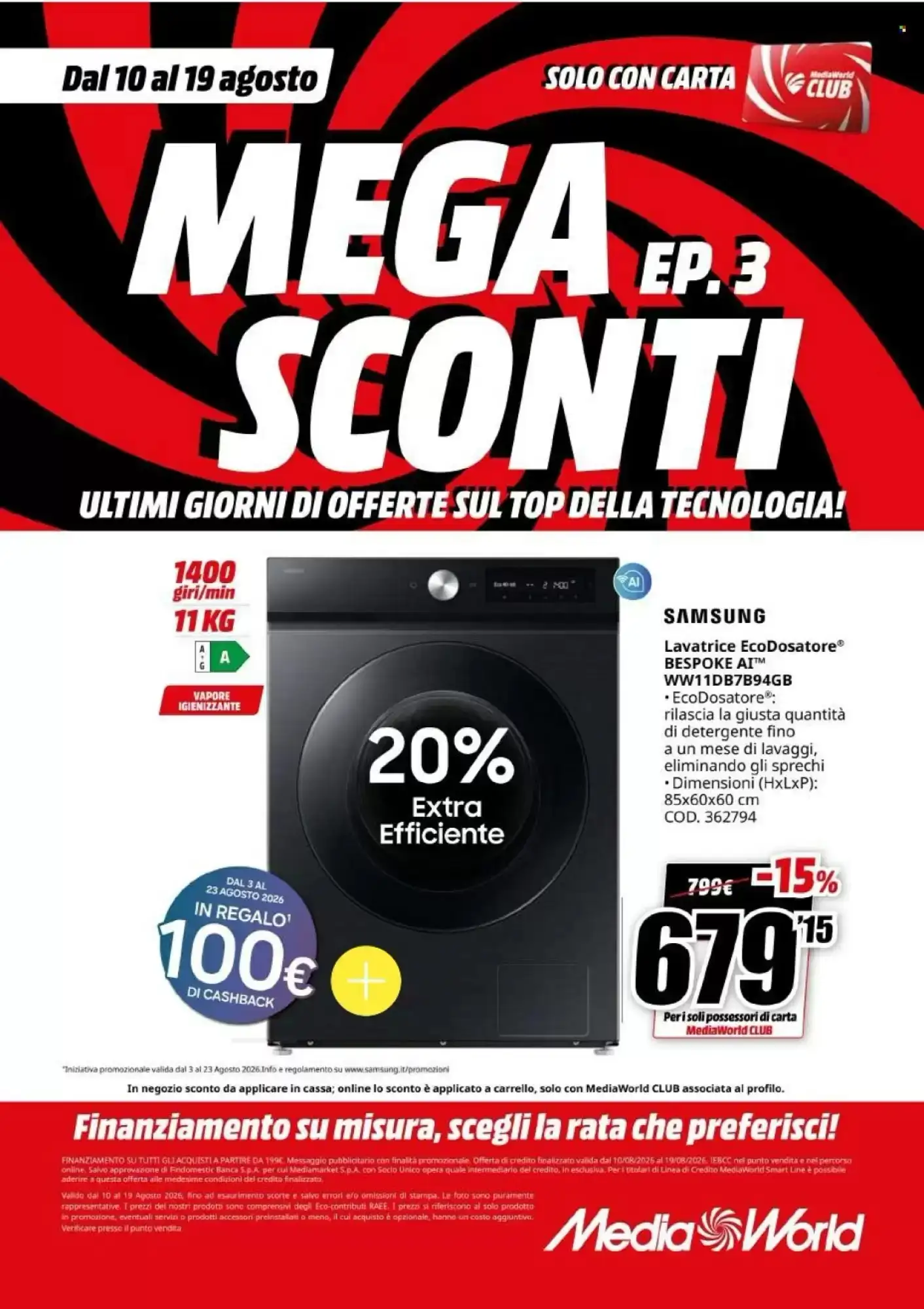 Volantino MediaWorld Volantino MediaWorld pagina 45
