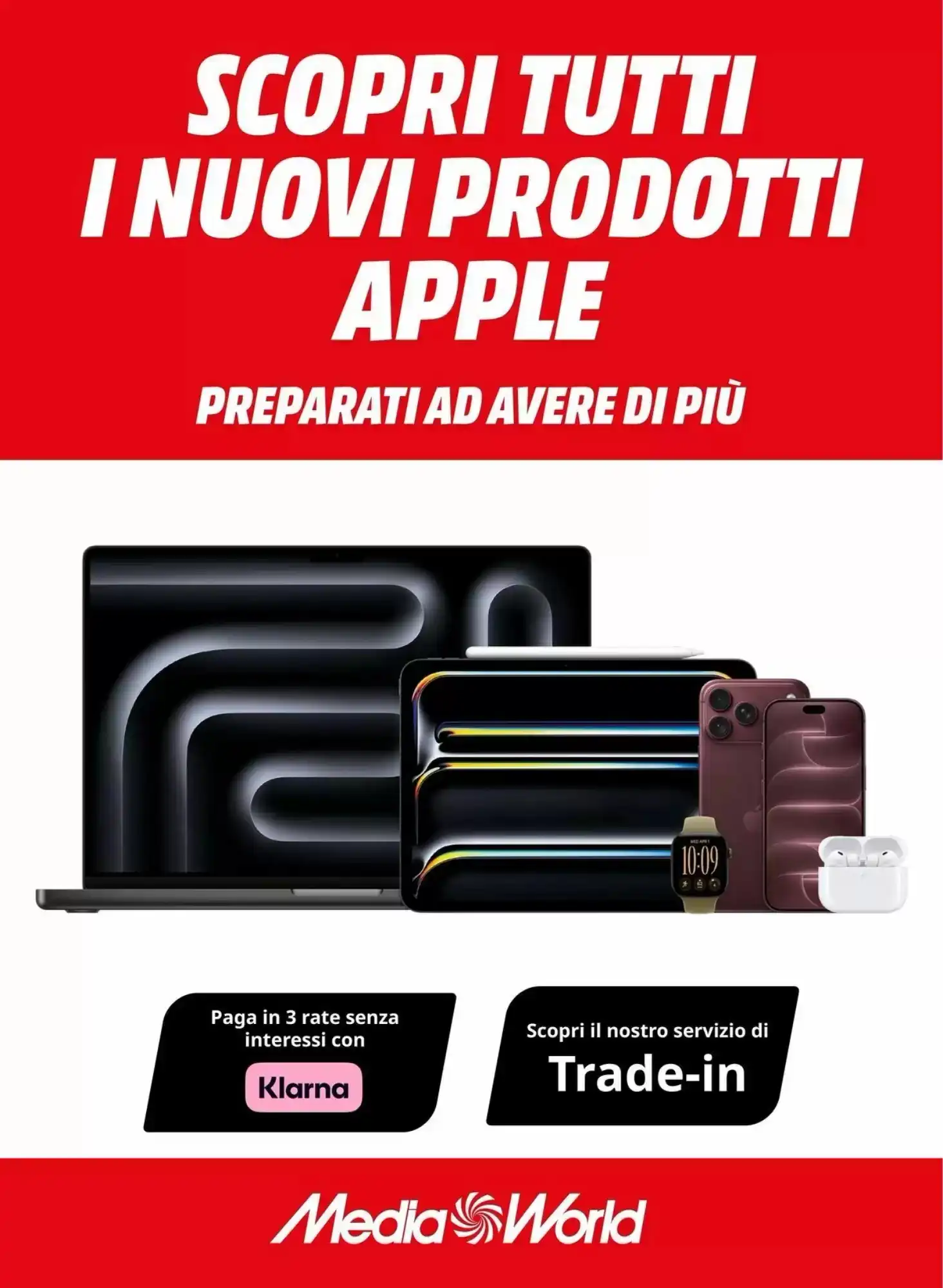 Copertina MediaWorld - Volantino MediaWorld