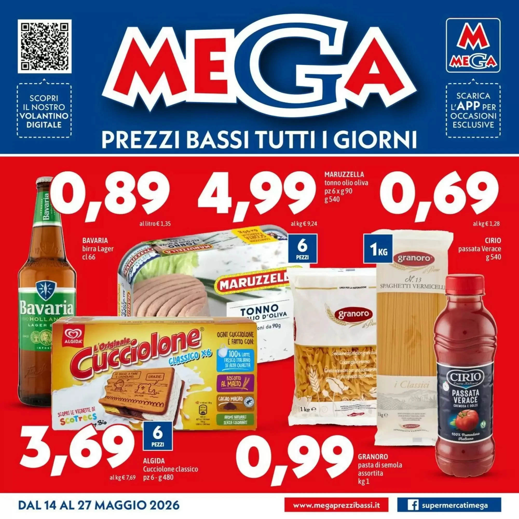 Copertina Mega - Volantino Mega
