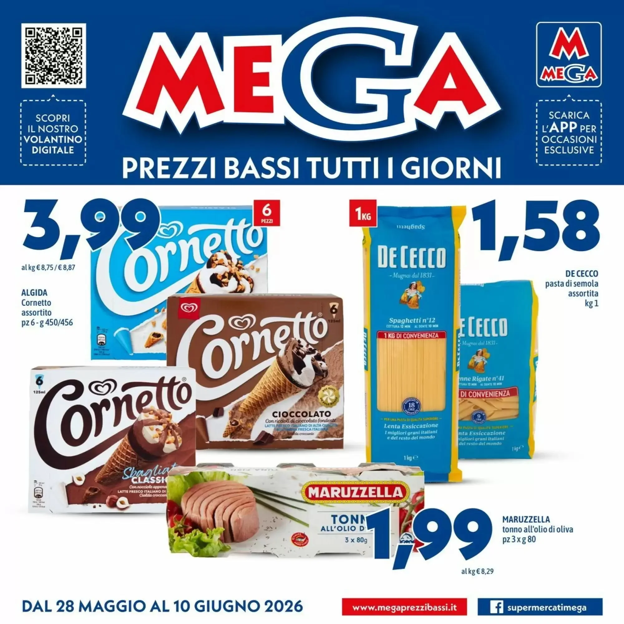 Copertina Mega - Volantino Mega