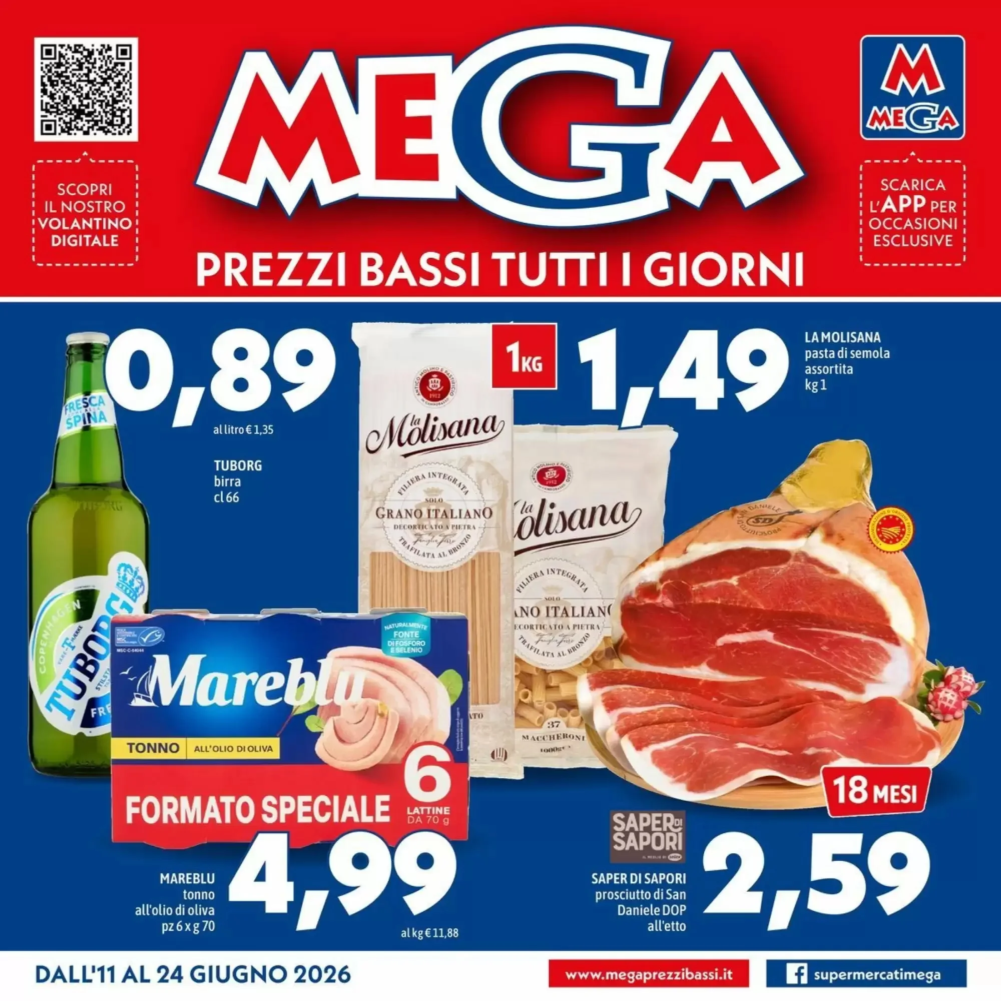 Copertina Mega - Volantino Mega