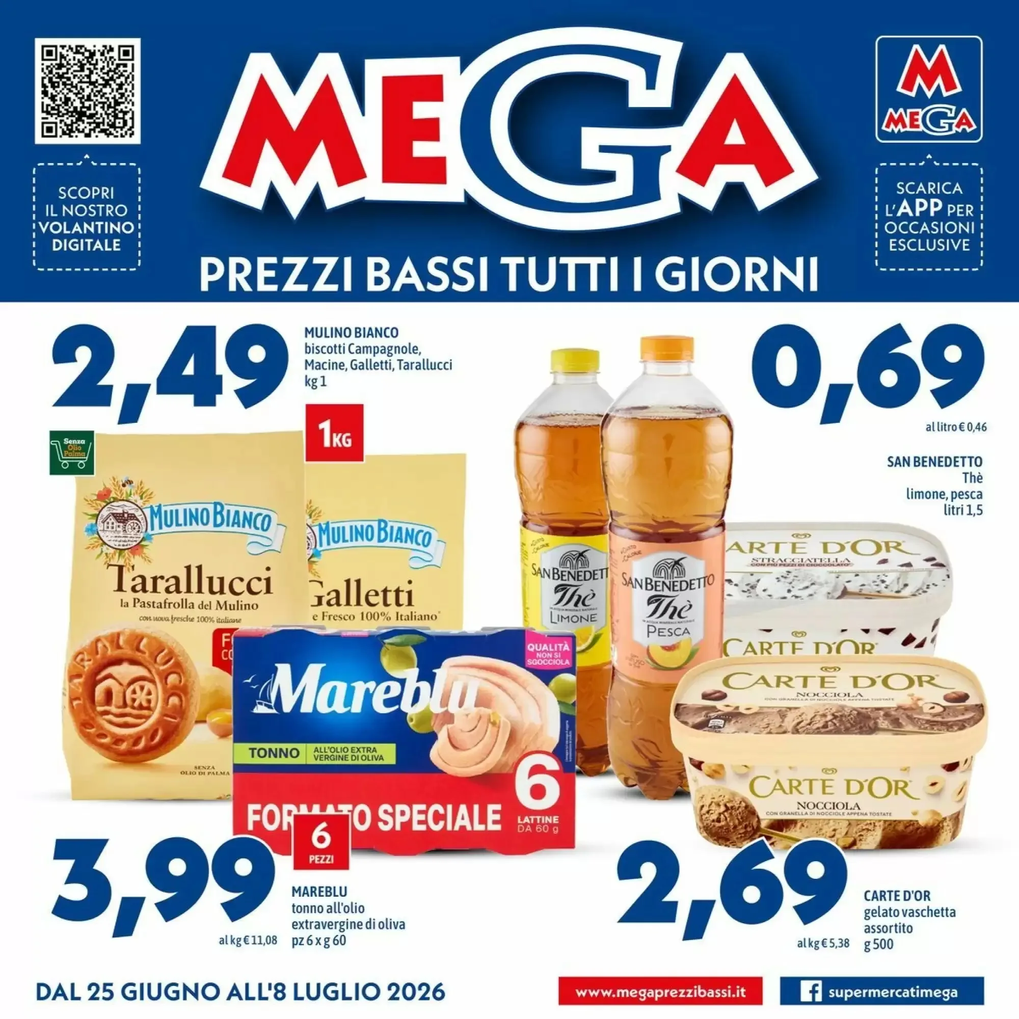 Copertina Mega - Volantino Mega