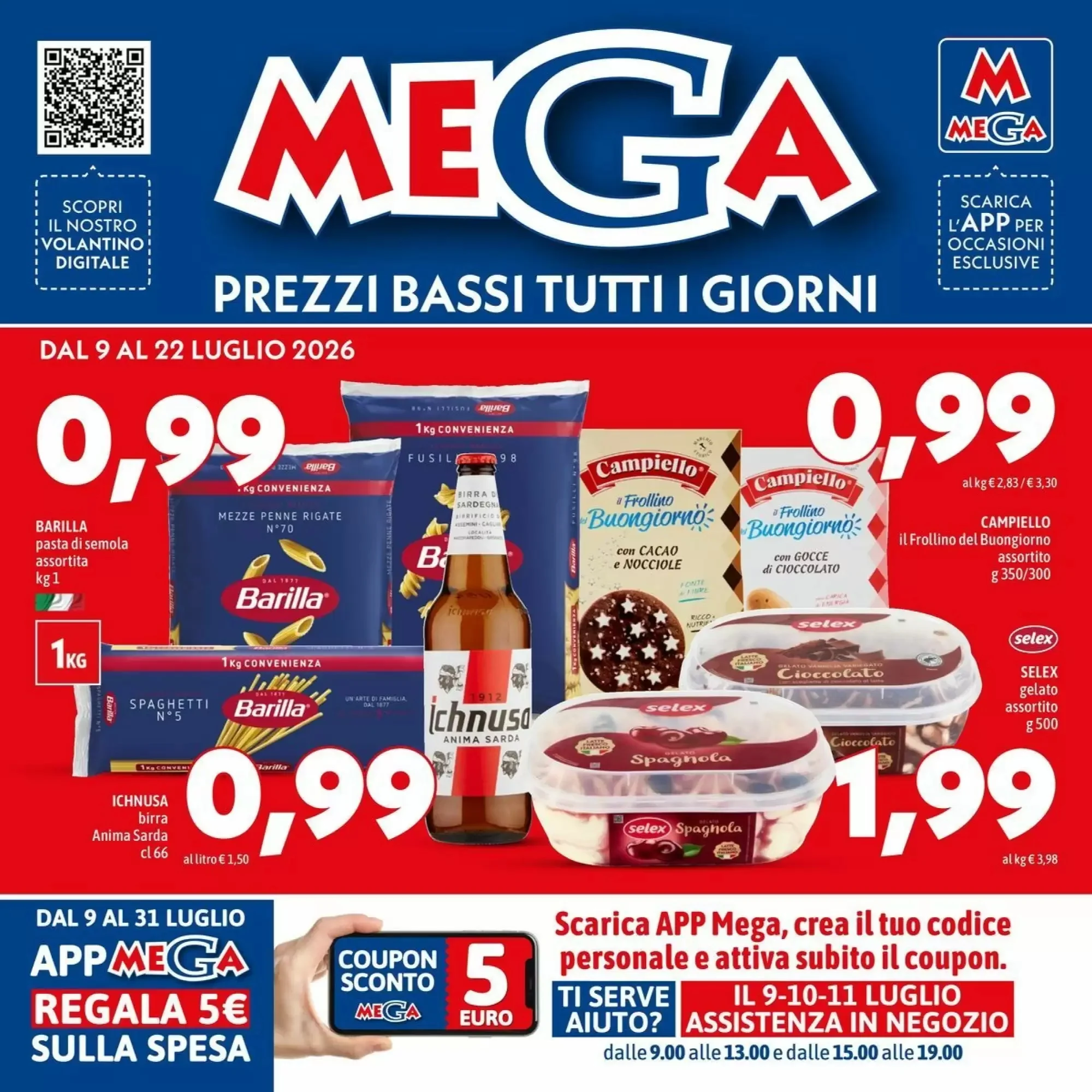 Copertina Mega - Volantino Mega