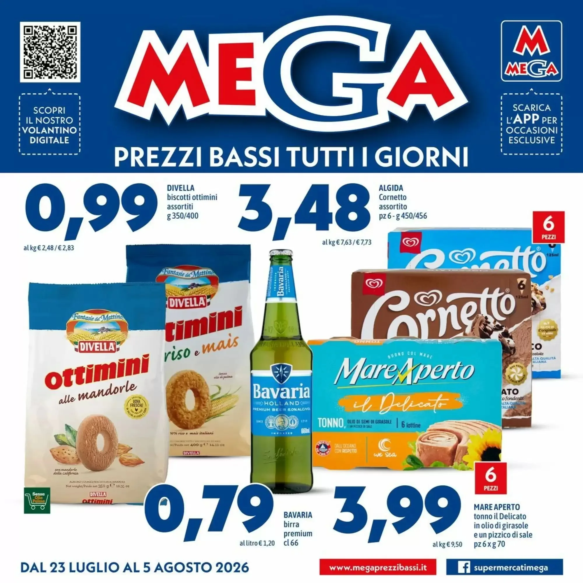 Copertina Mega - Volantino Mega