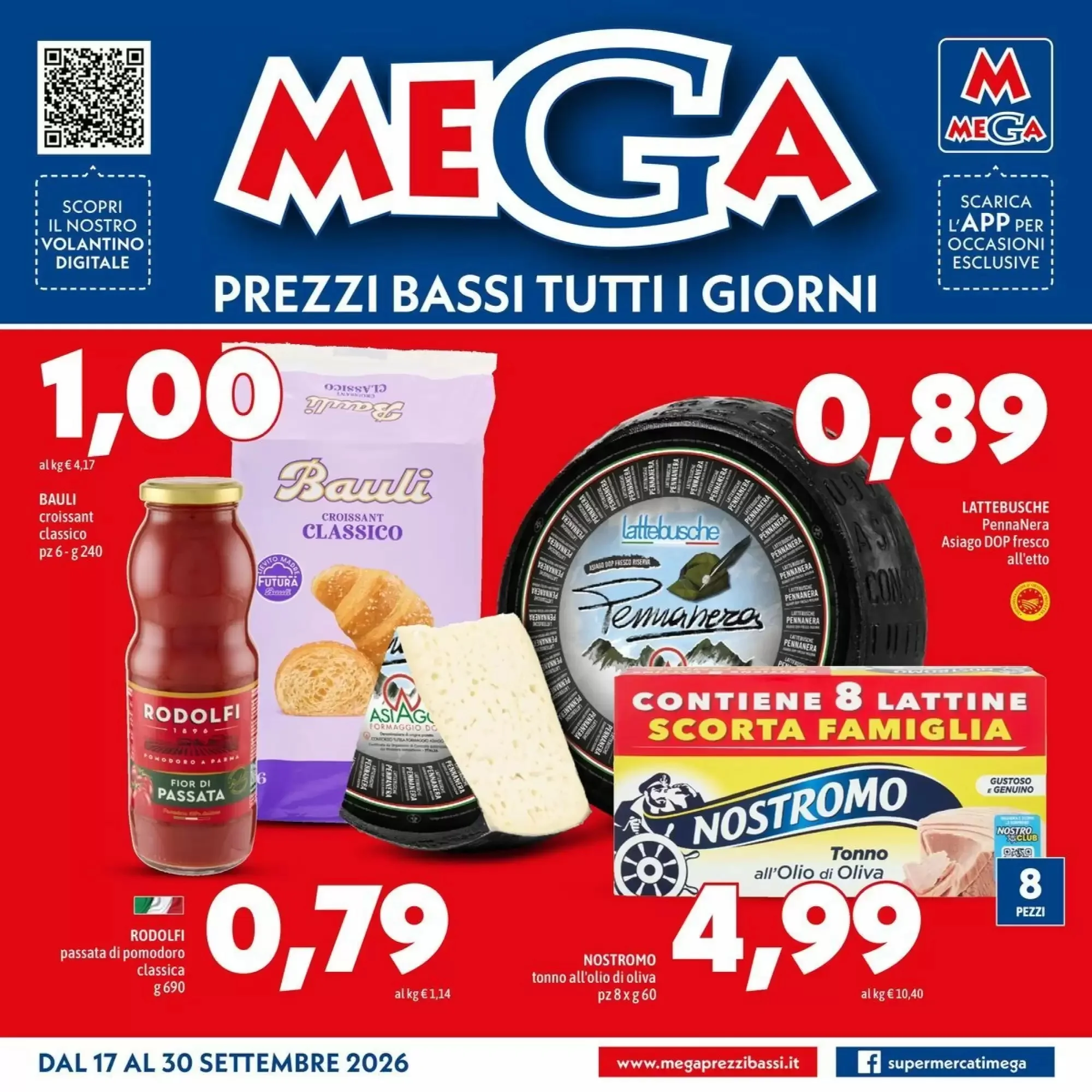 Copertina Mega - Volantino Mega