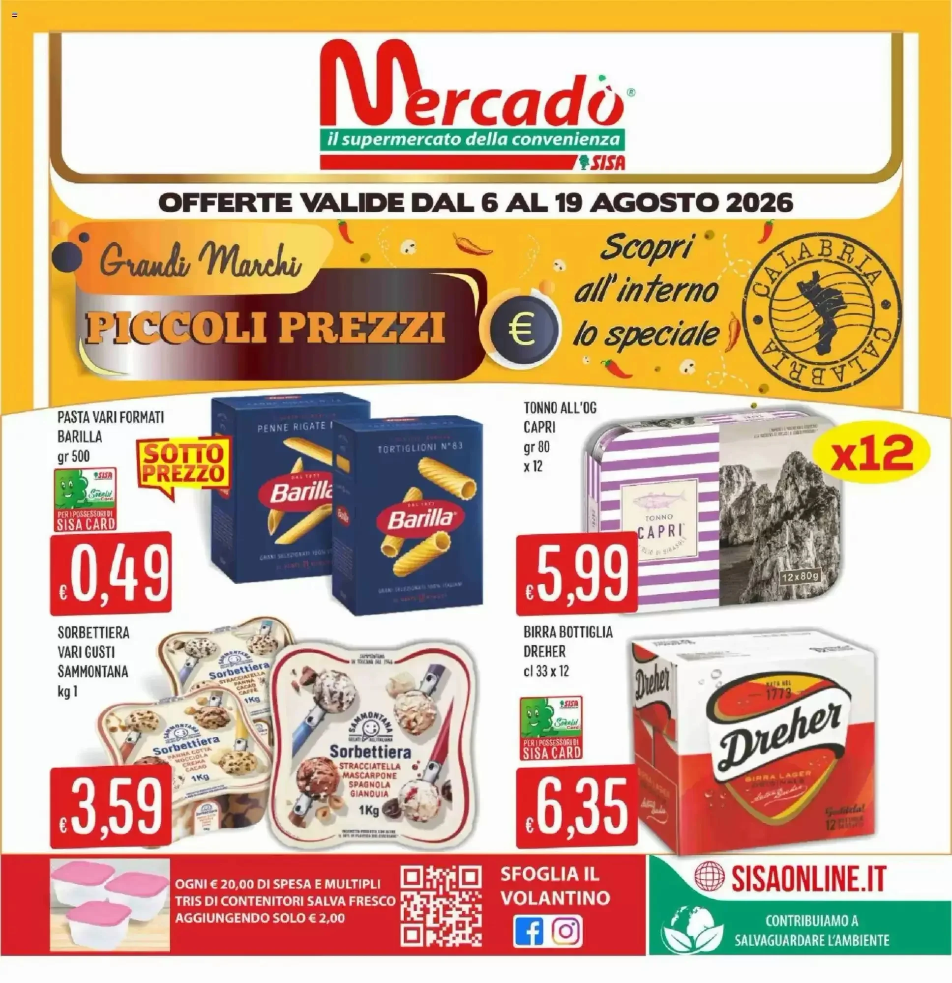 Copertina Mercado - Volantino Mercado