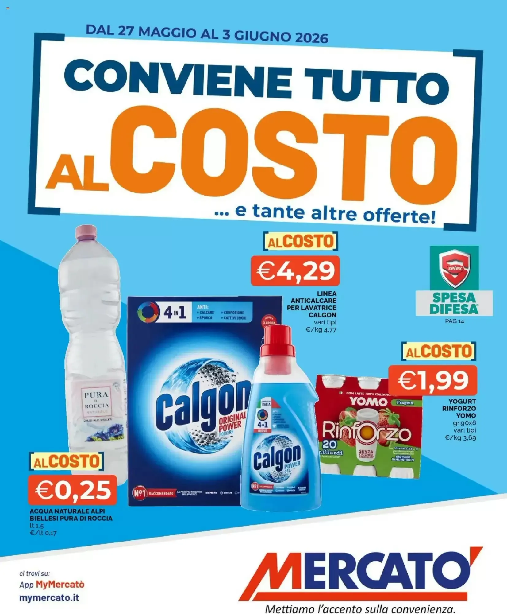 Copertina Mercatò - Volantino Mercatò