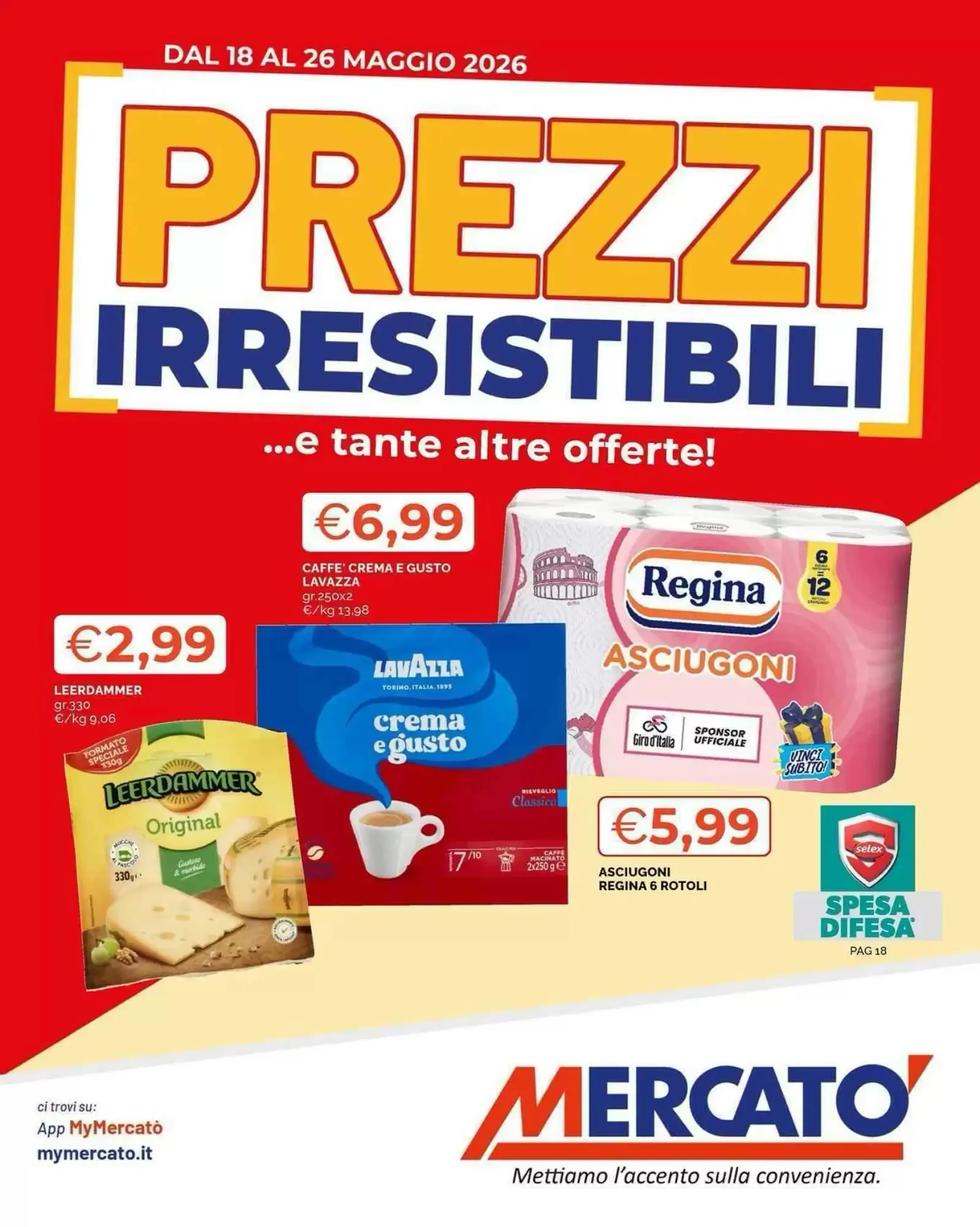 Copertina Mercatò - Volantino Mercatò