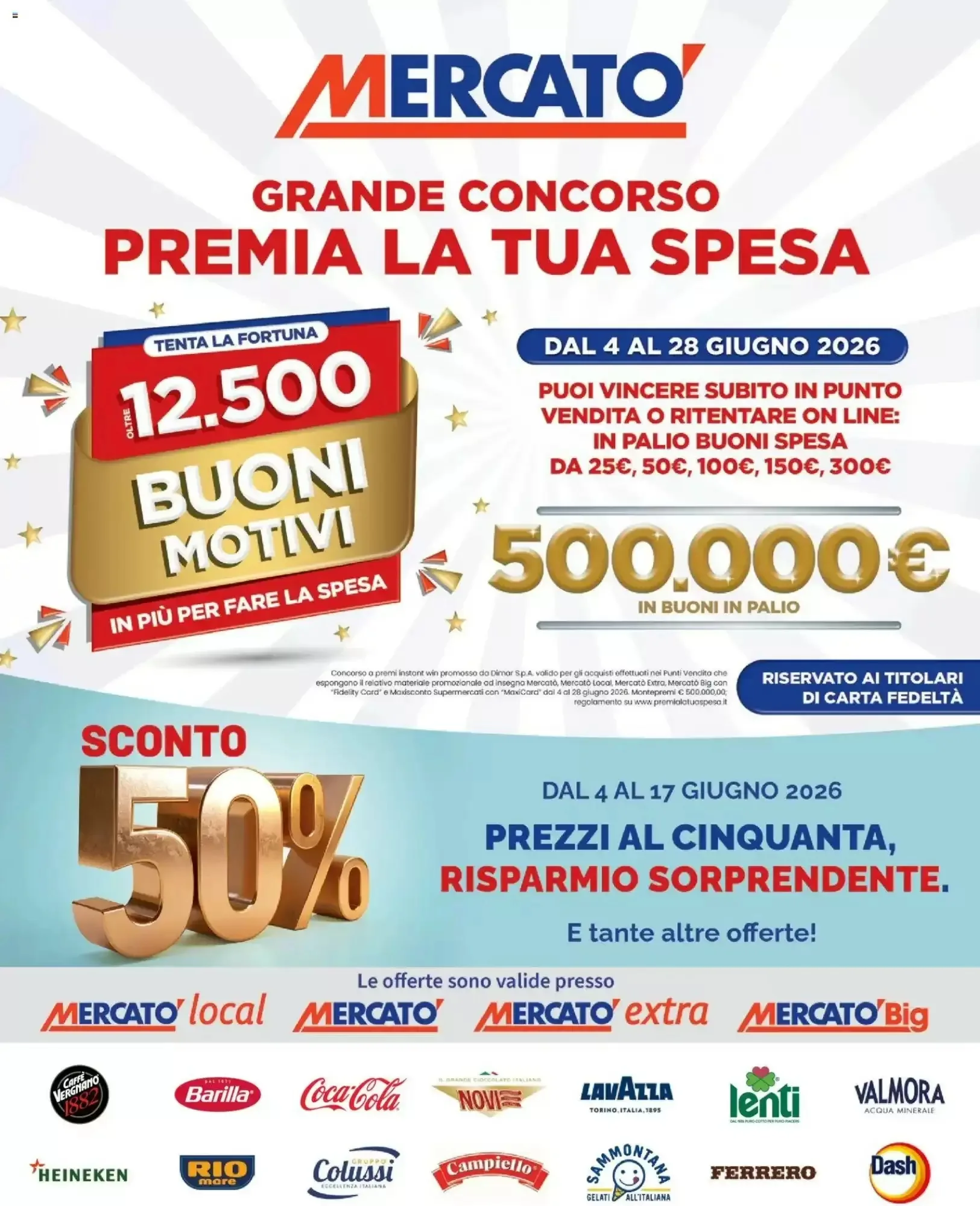 Copertina Mercatò - Volantino Mercatò