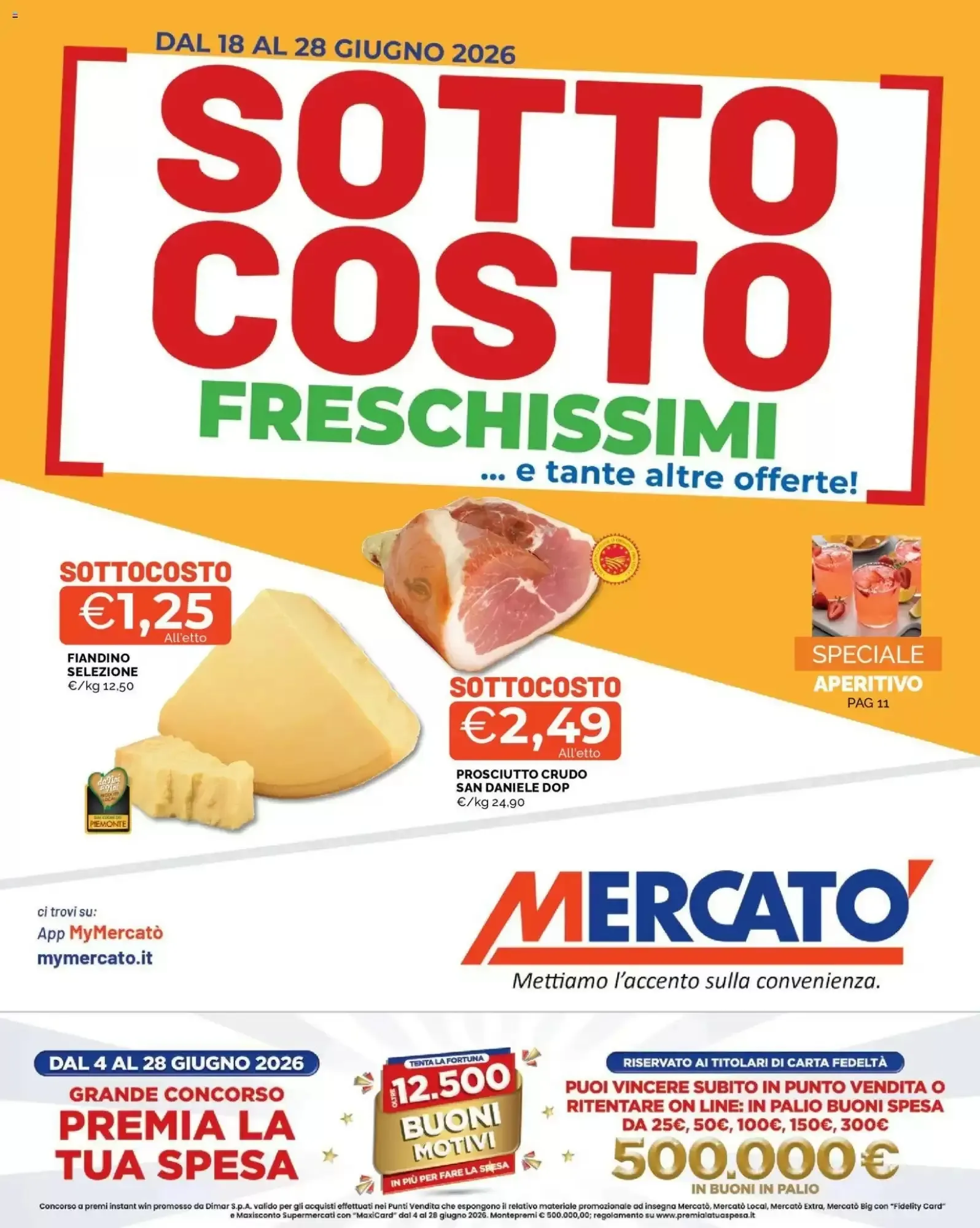 Copertina Mercatò - Volantino Mercatò