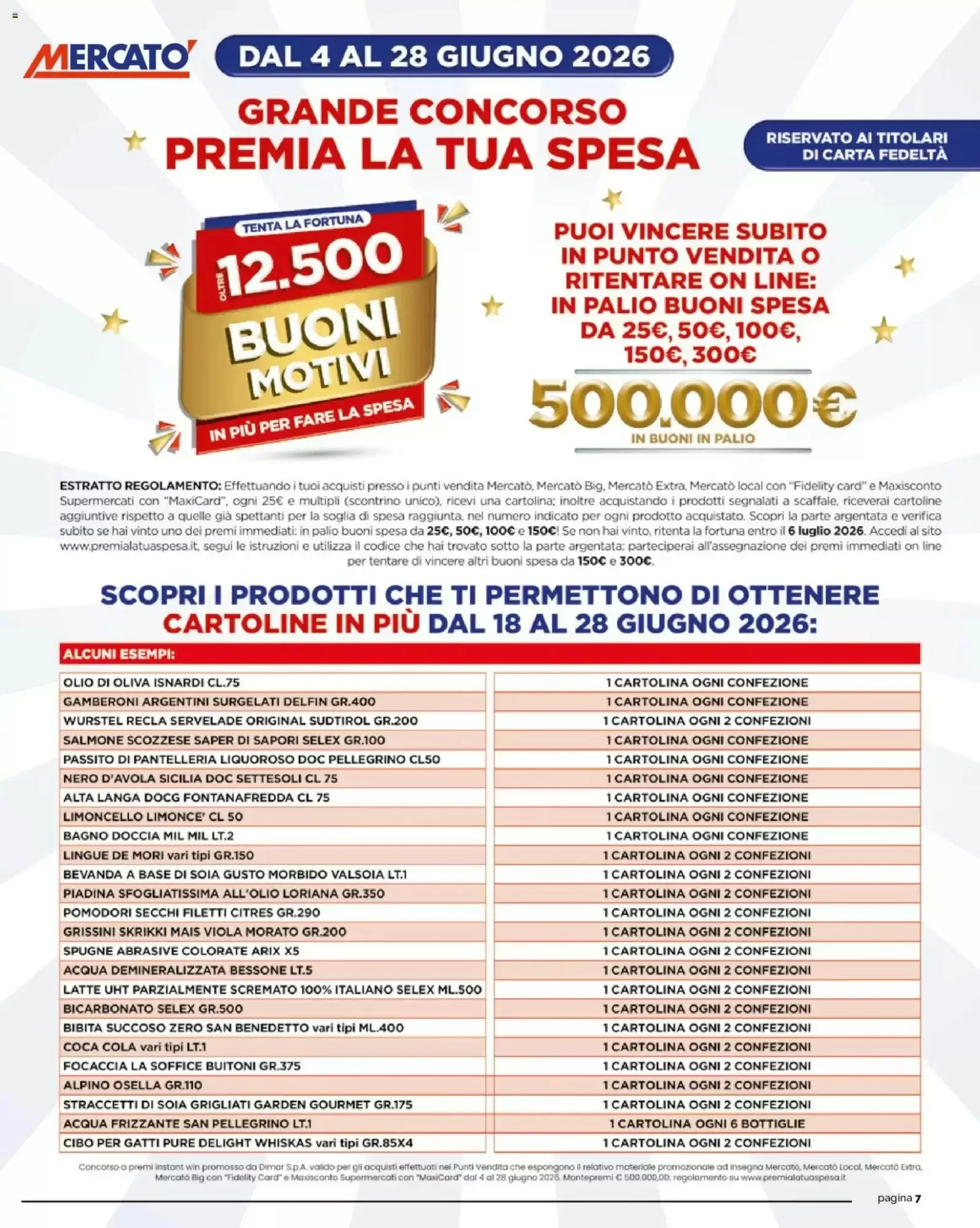 Volantino Mercatò Volantino Mercatò pagina 7