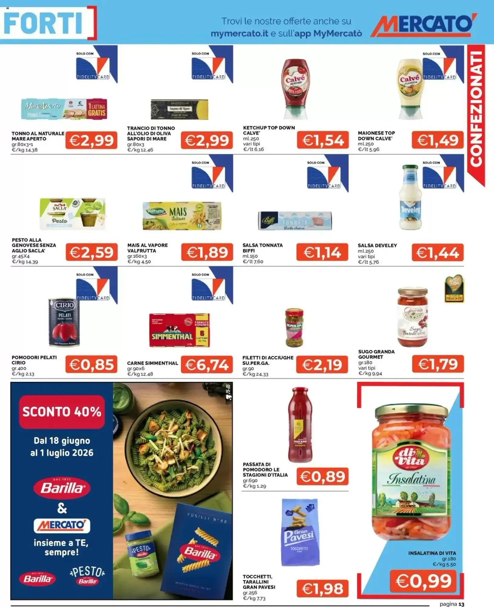 Volantino Mercatò Volantino Mercatò pagina 13