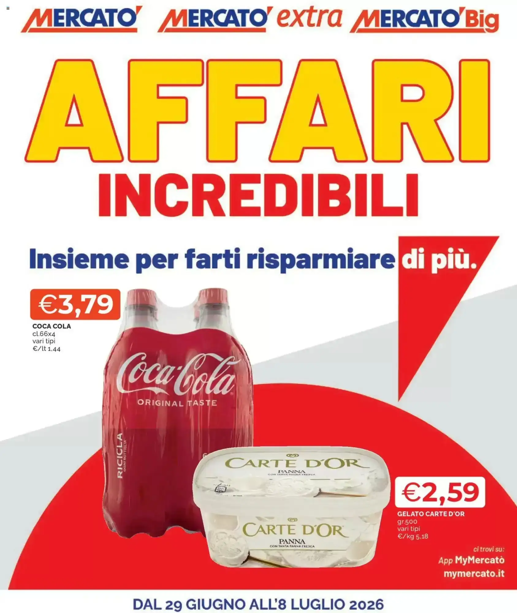 Copertina Mercatò - Volantino Mercatò