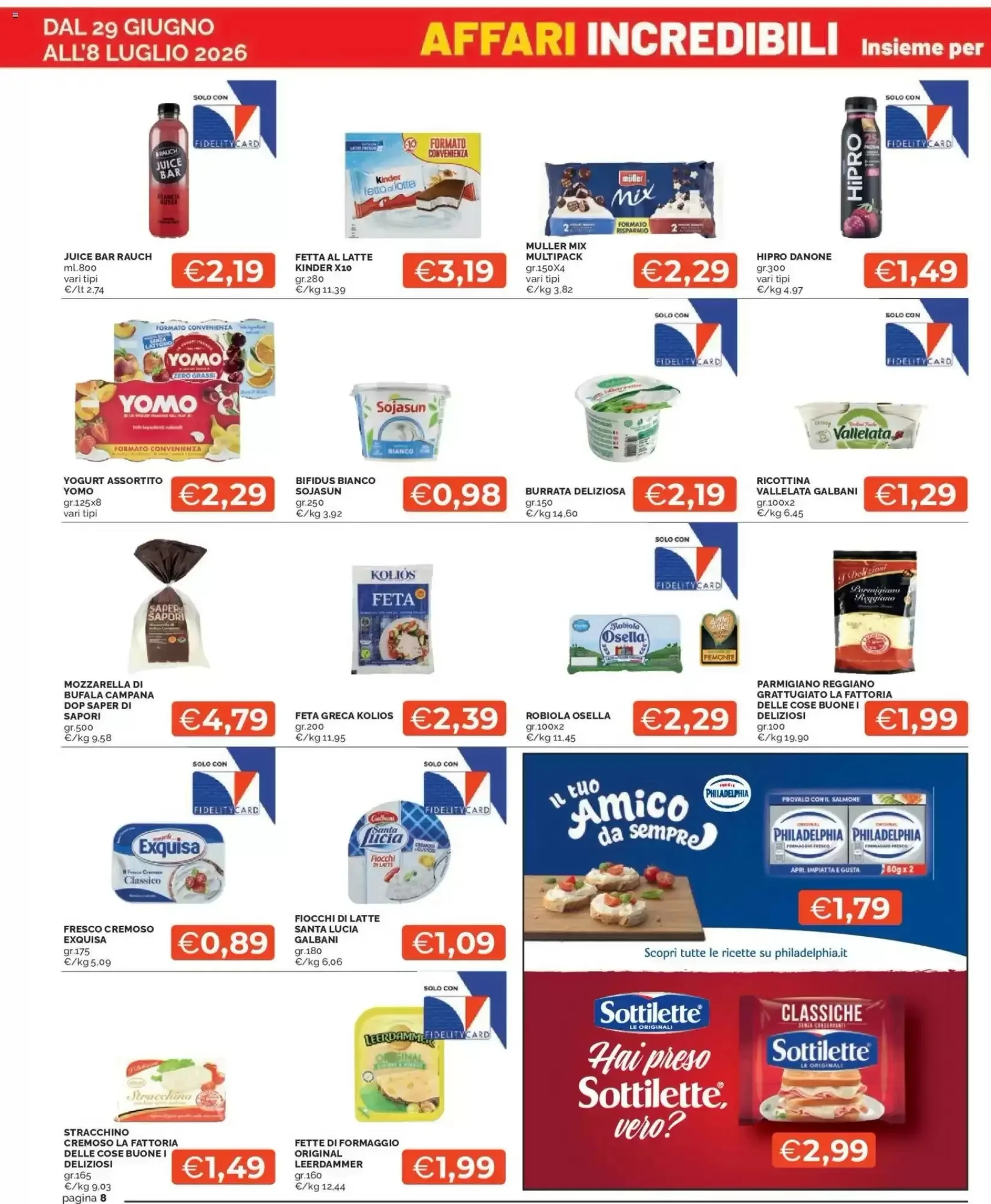 Volantino Mercatò Volantino Mercatò pagina 8