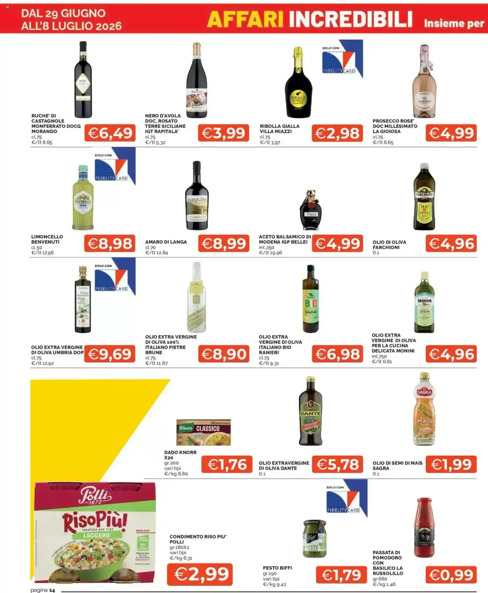 Volantino Mercatò Volantino Mercatò pagina 14