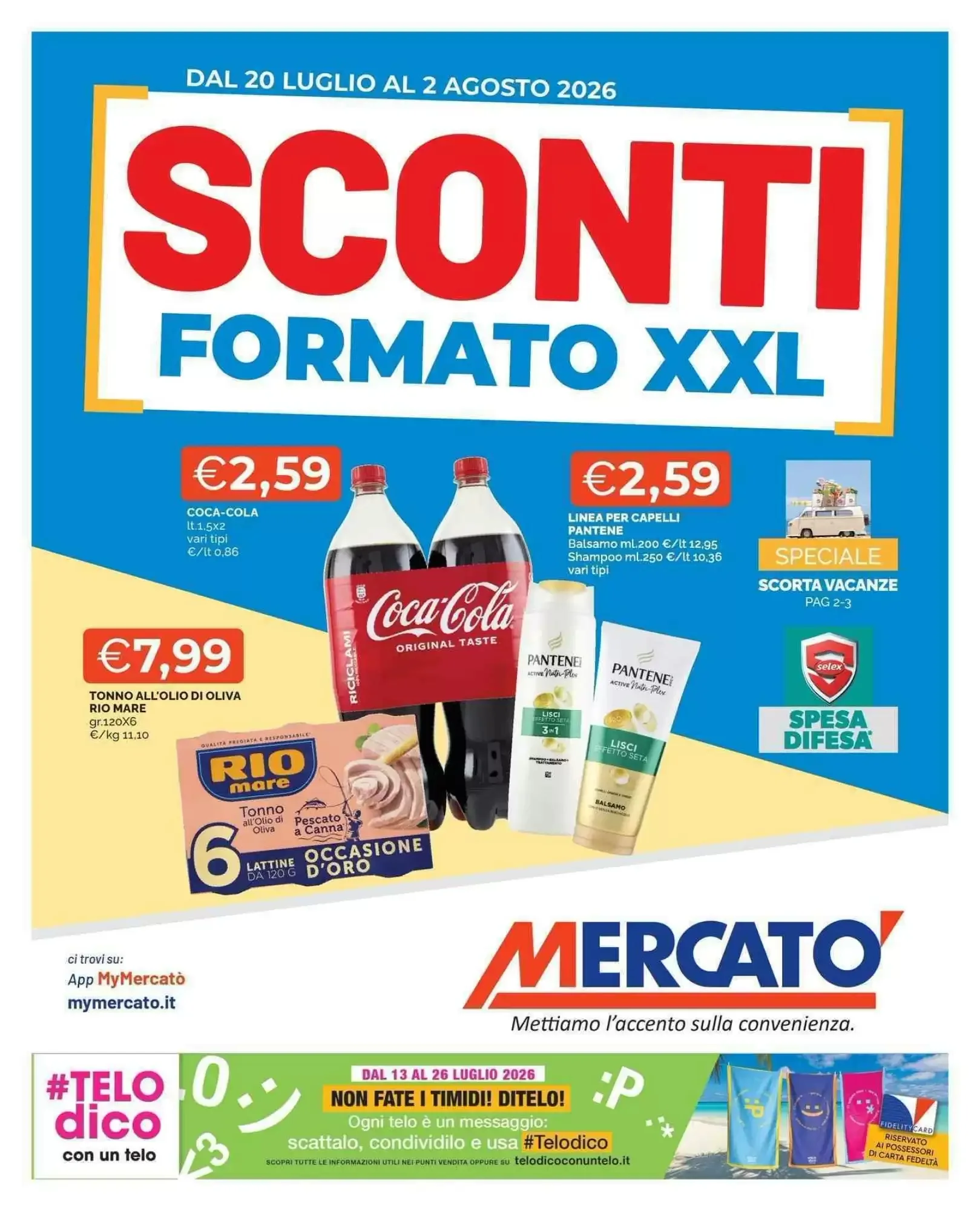 Copertina Mercatò - Volantino Mercatò