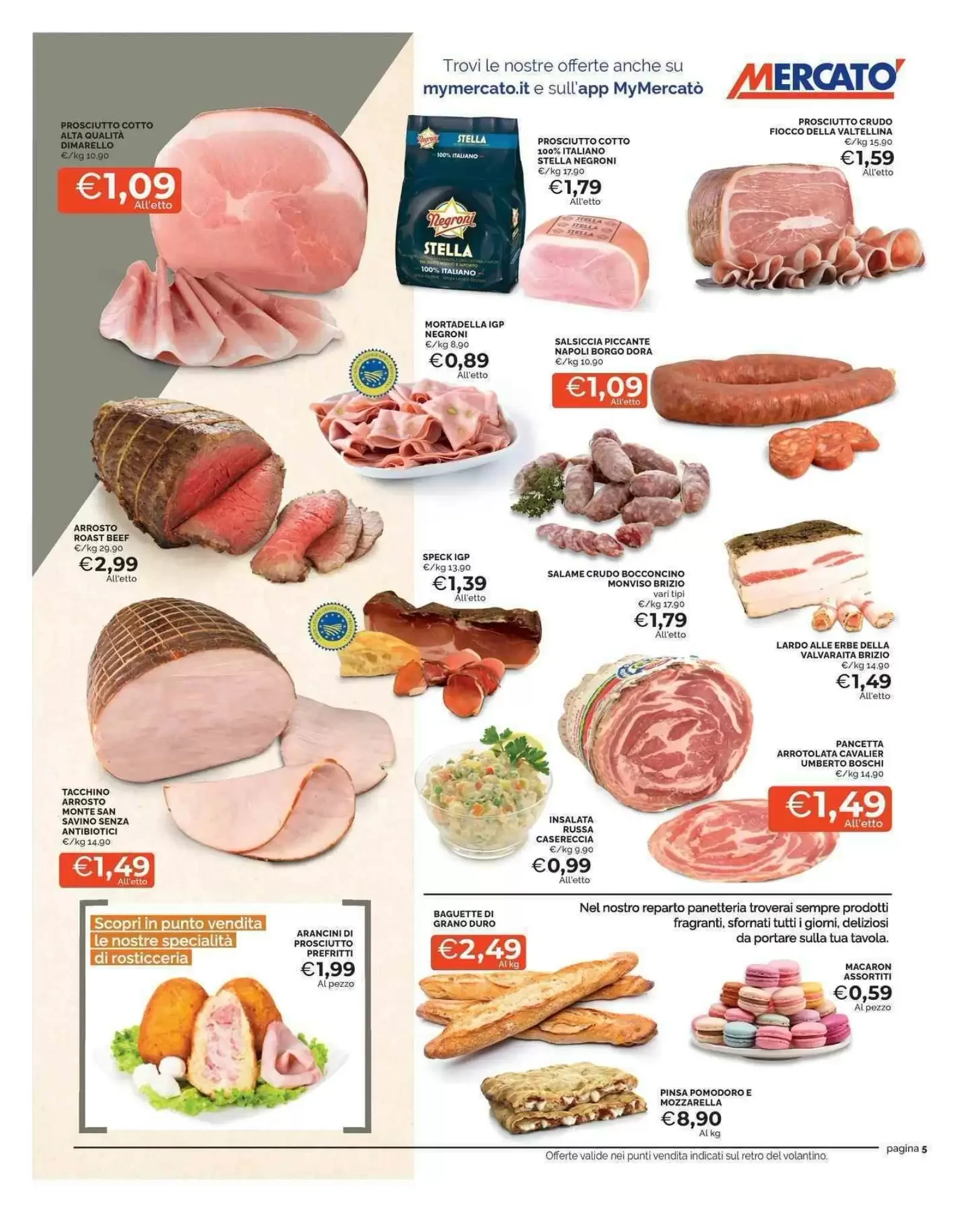 Volantino Mercatò Volantino Mercatò pagina 5