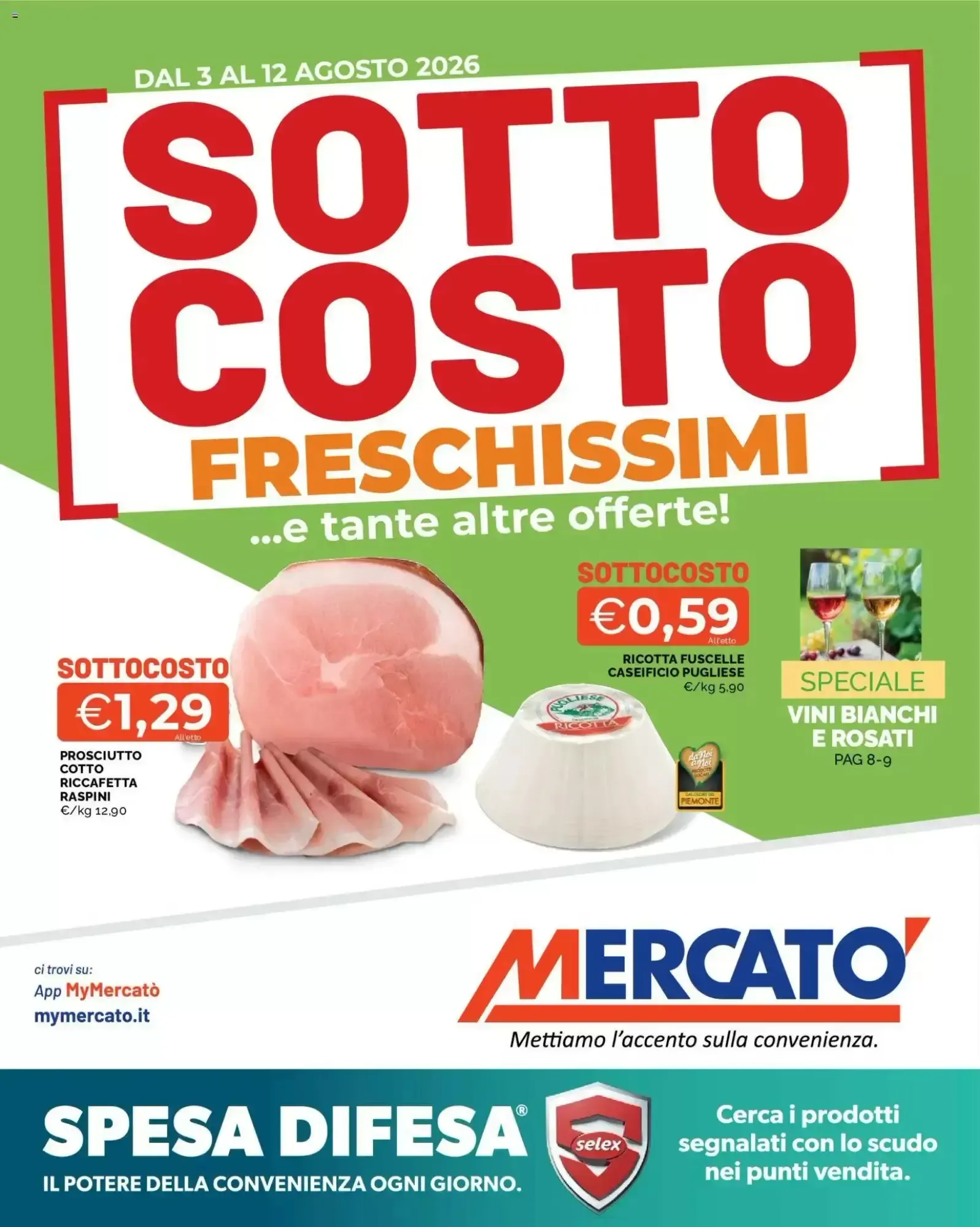 Copertina Mercatò - Volantino Mercatò
