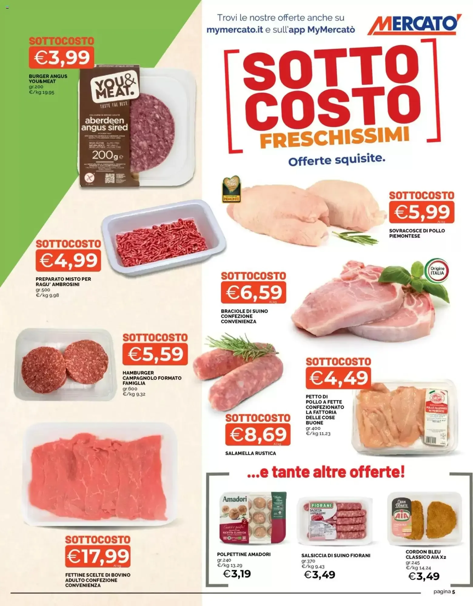 Volantino Mercatò Volantino Mercatò pagina 5