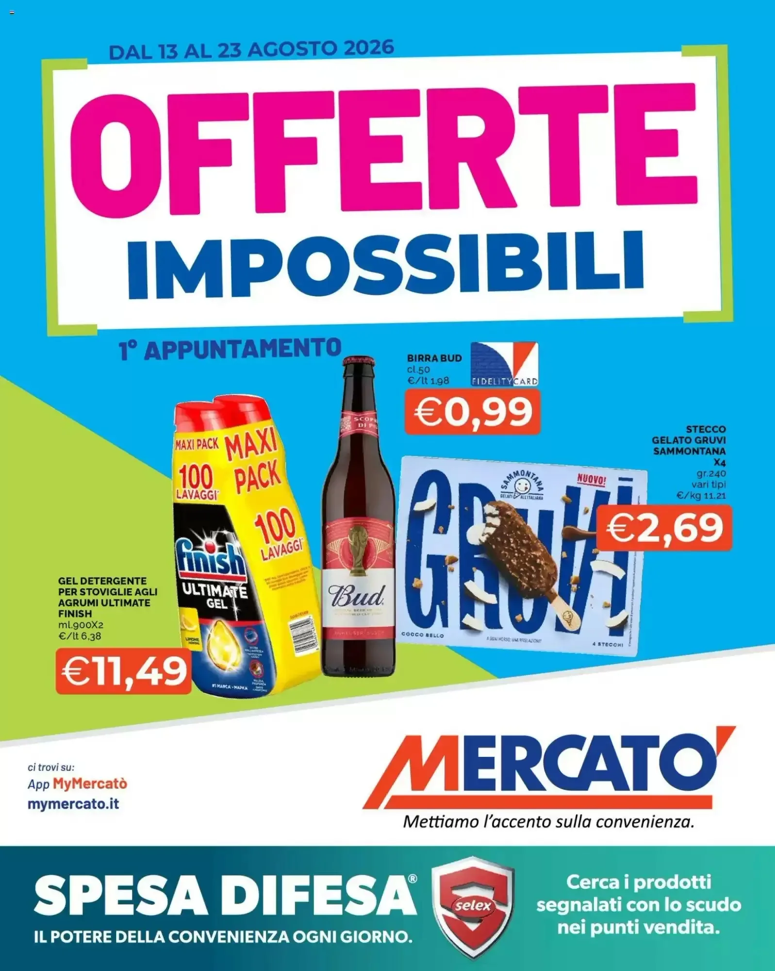 Copertina Mercatò - Volantino Mercatò