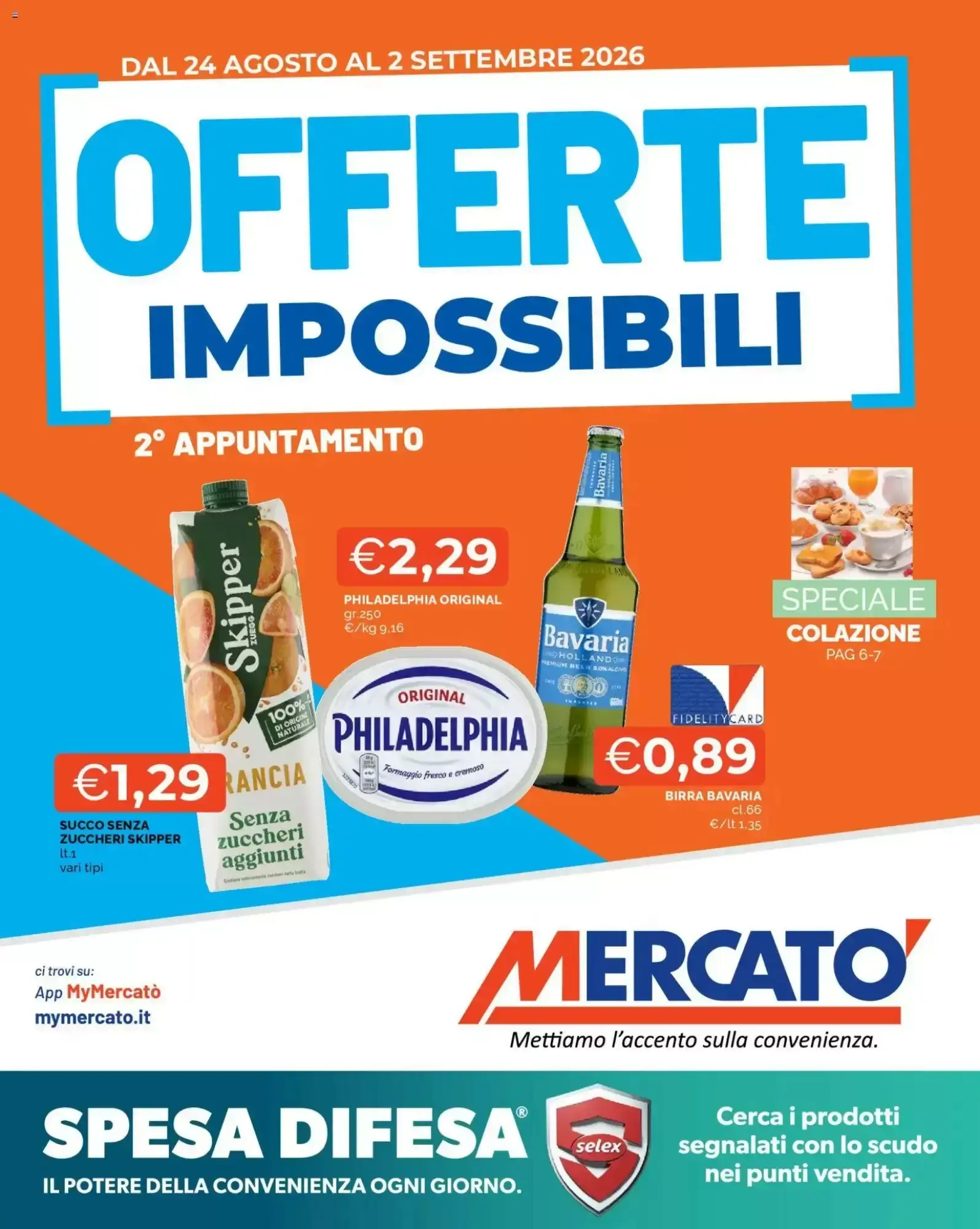 Copertina Mercatò - Volantino Mercatò