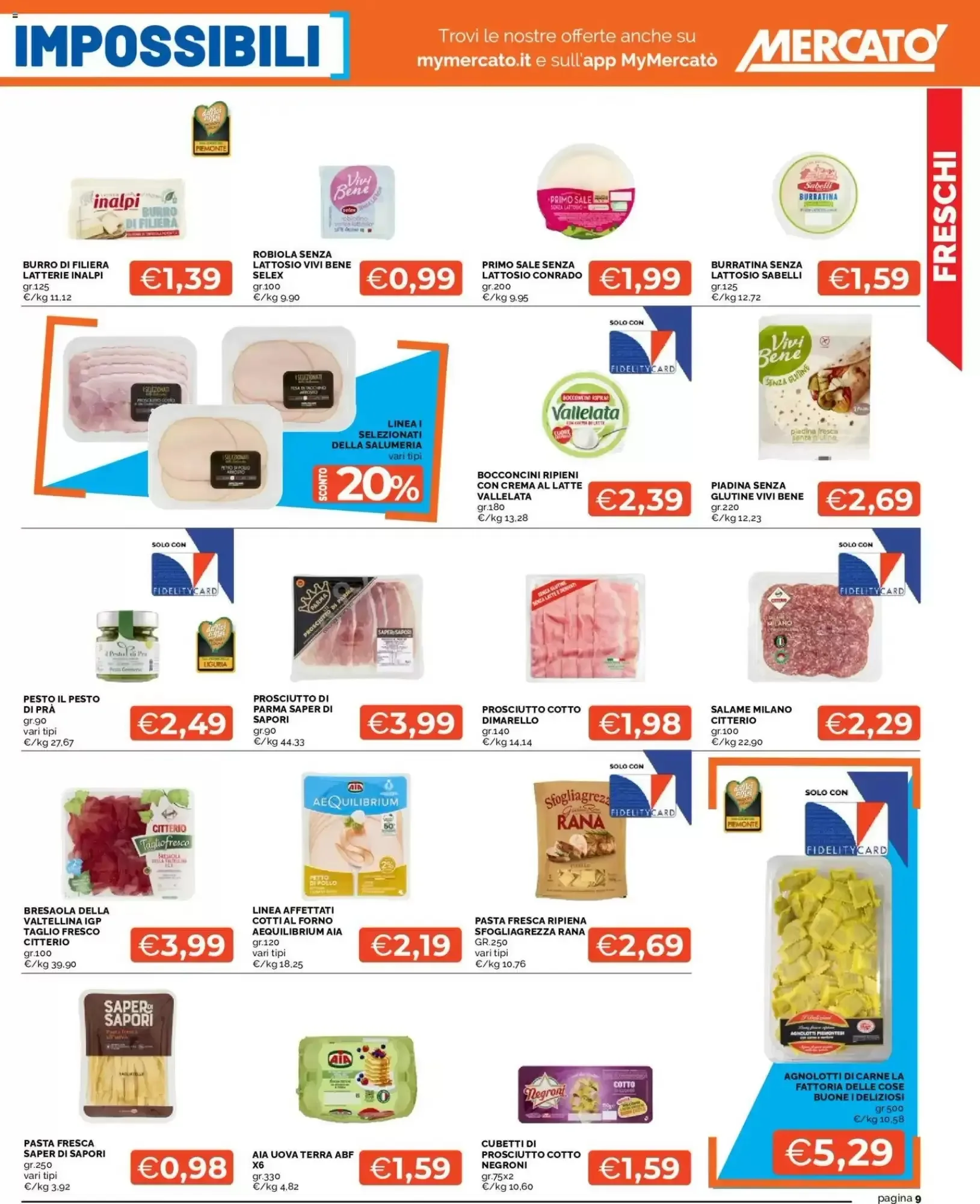 Volantino Mercatò Volantino Mercatò pagina 9