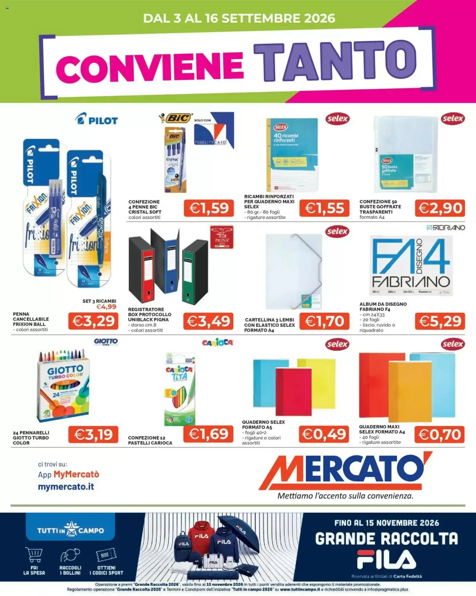 Copertina Mercatò - Volantino Mercatò