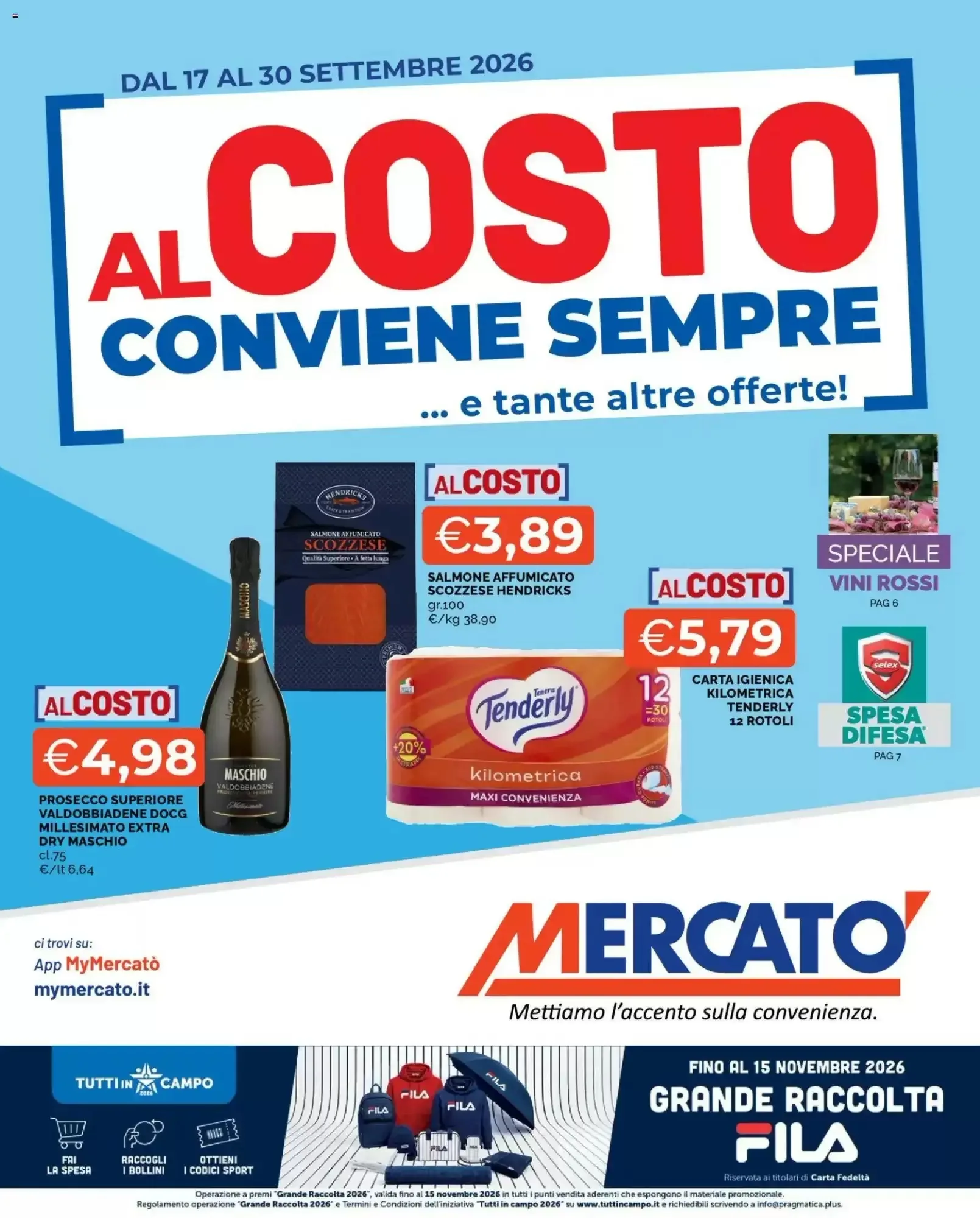 Copertina Mercatò - Volantino Mercatò