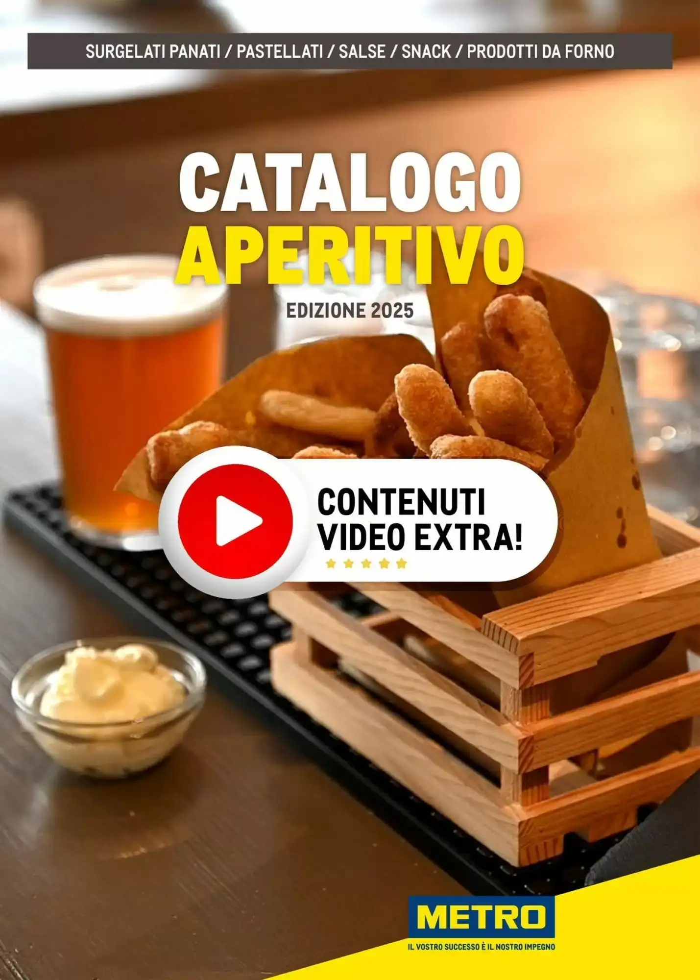 Copertina Metro - Volantino Metro