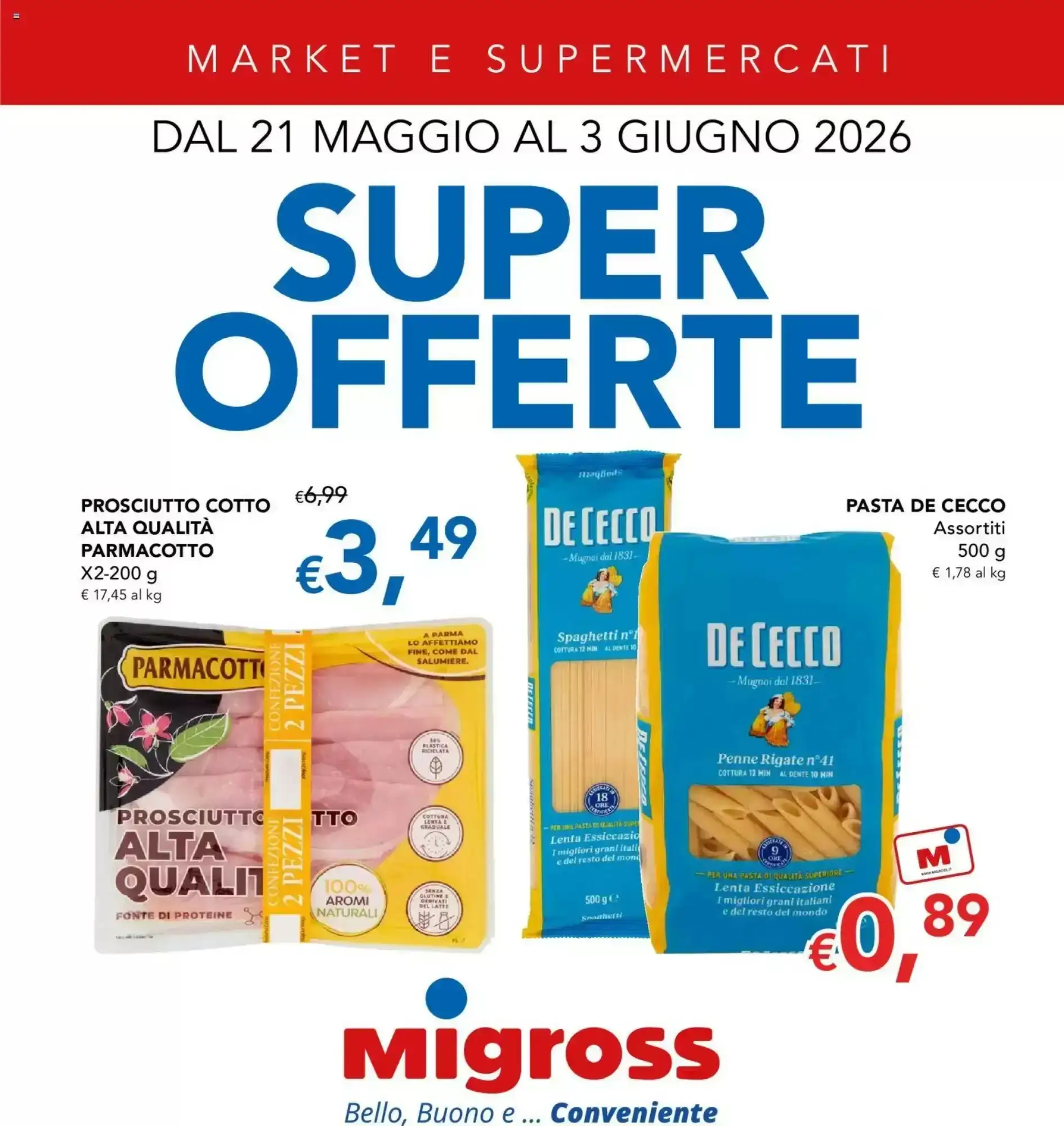 Copertina Migross - Volantino Migross