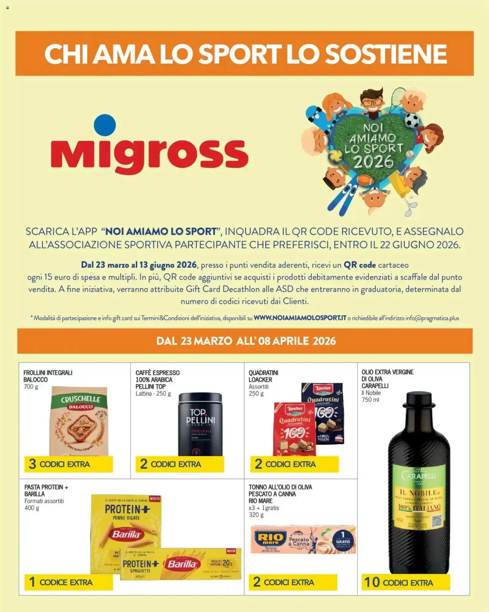 Copertina Migross - Volantino Migross