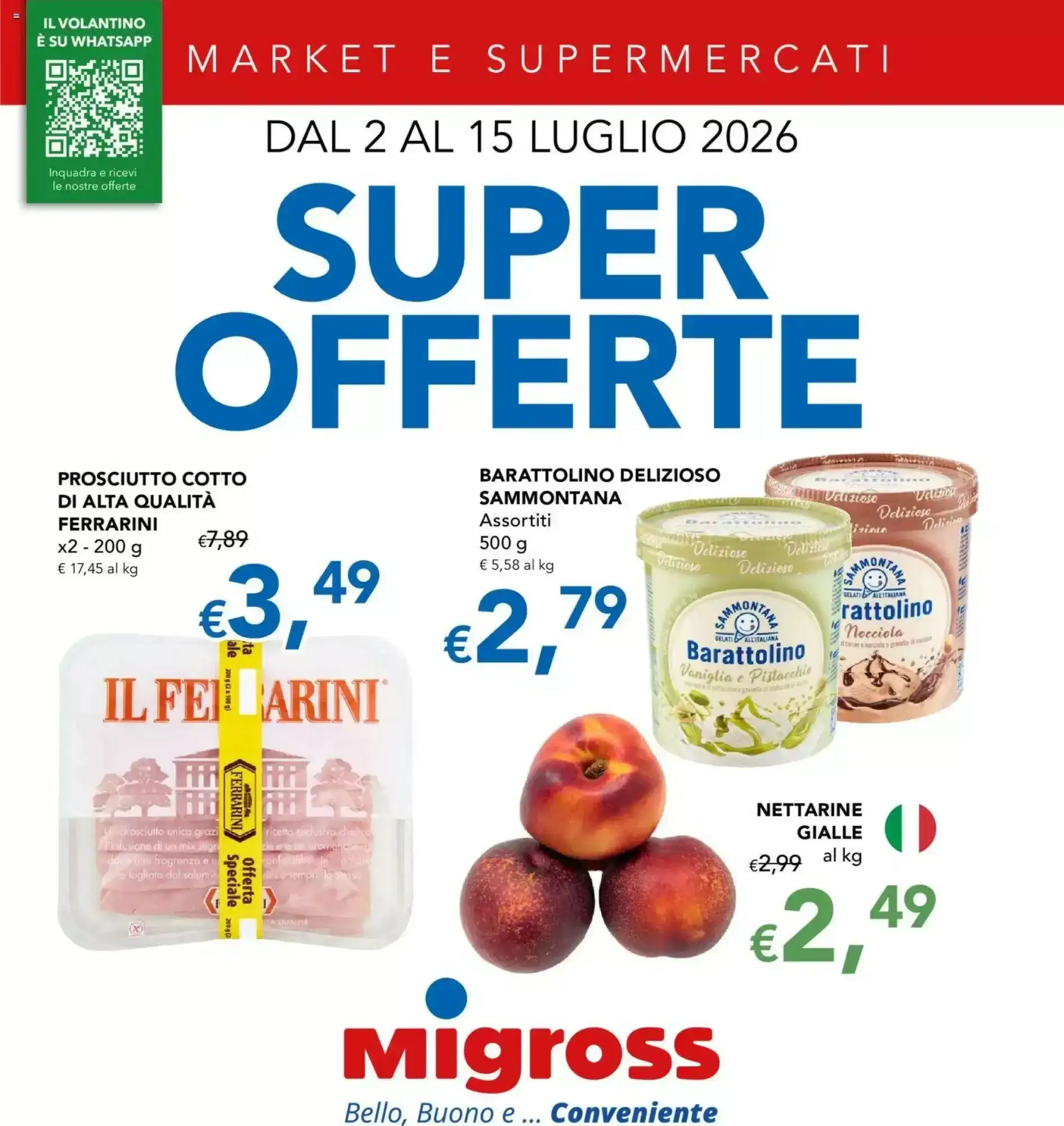 Copertina Migross - Volantino Migross