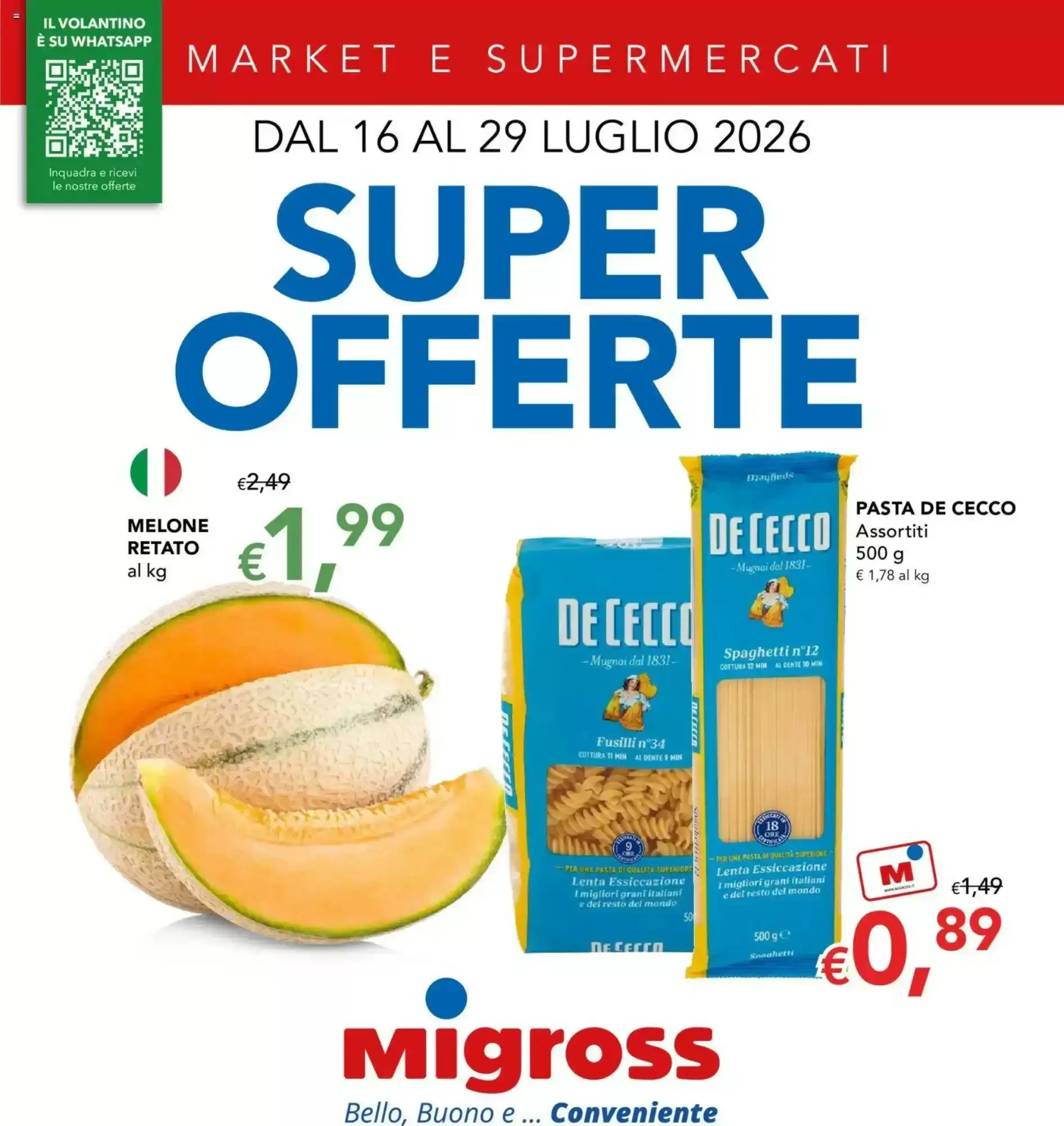 Copertina Migross - Volantino Migross