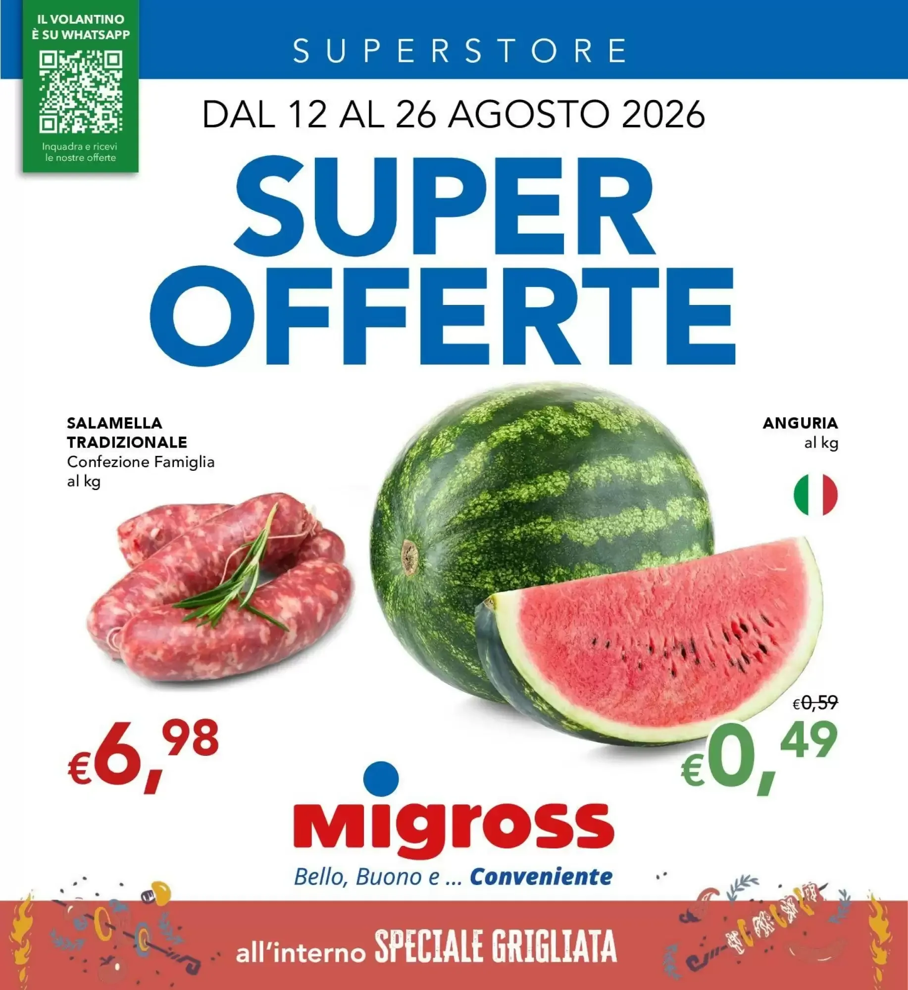 Copertina Migross - Volantino Migross