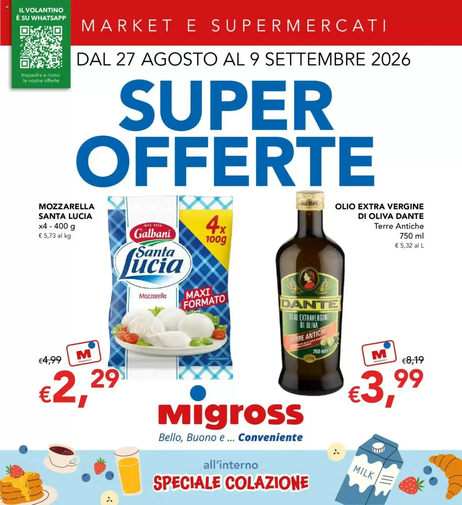 Copertina Migross - Volantino Migross