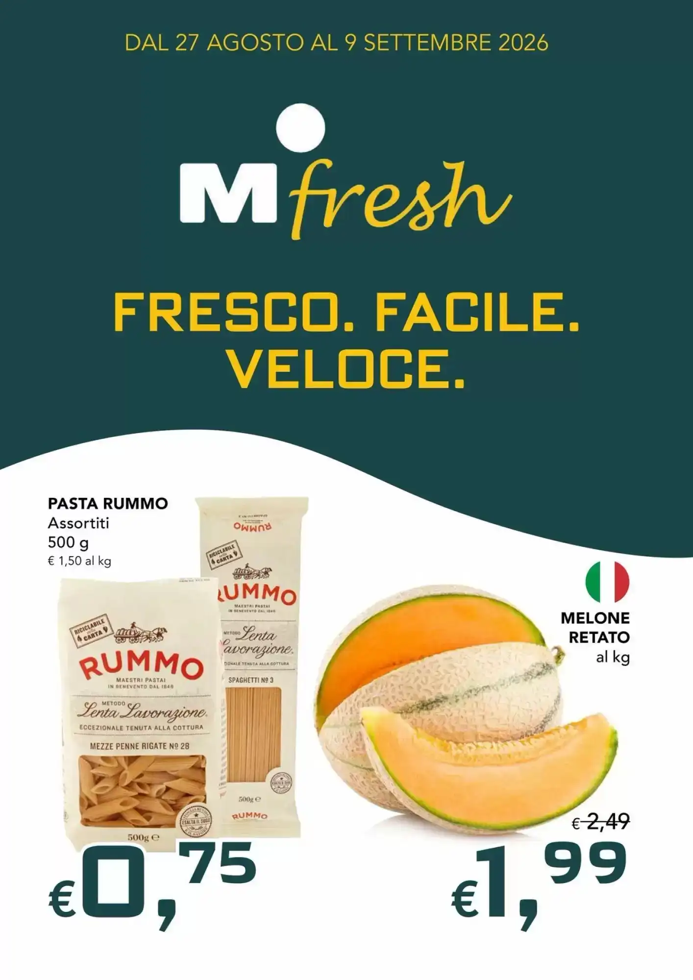Copertina Migross - Volantino Migross