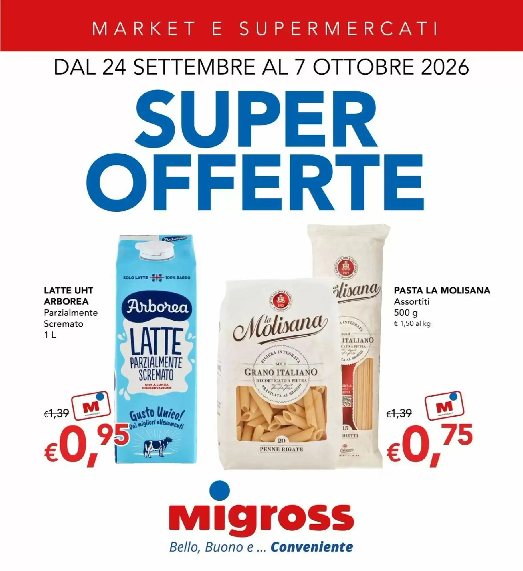 Copertina Migross - Volantino Migross
