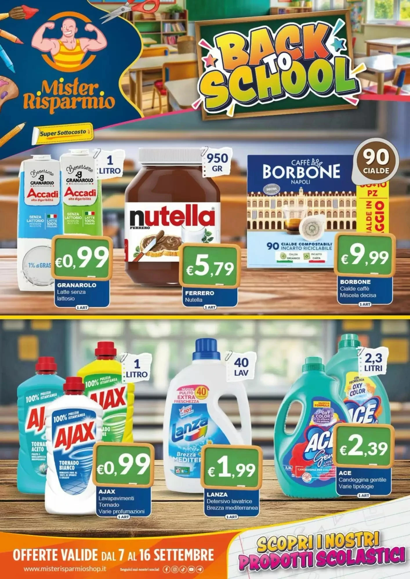 Miniatura Mister Risparmio - Volantino Mister Risparmio