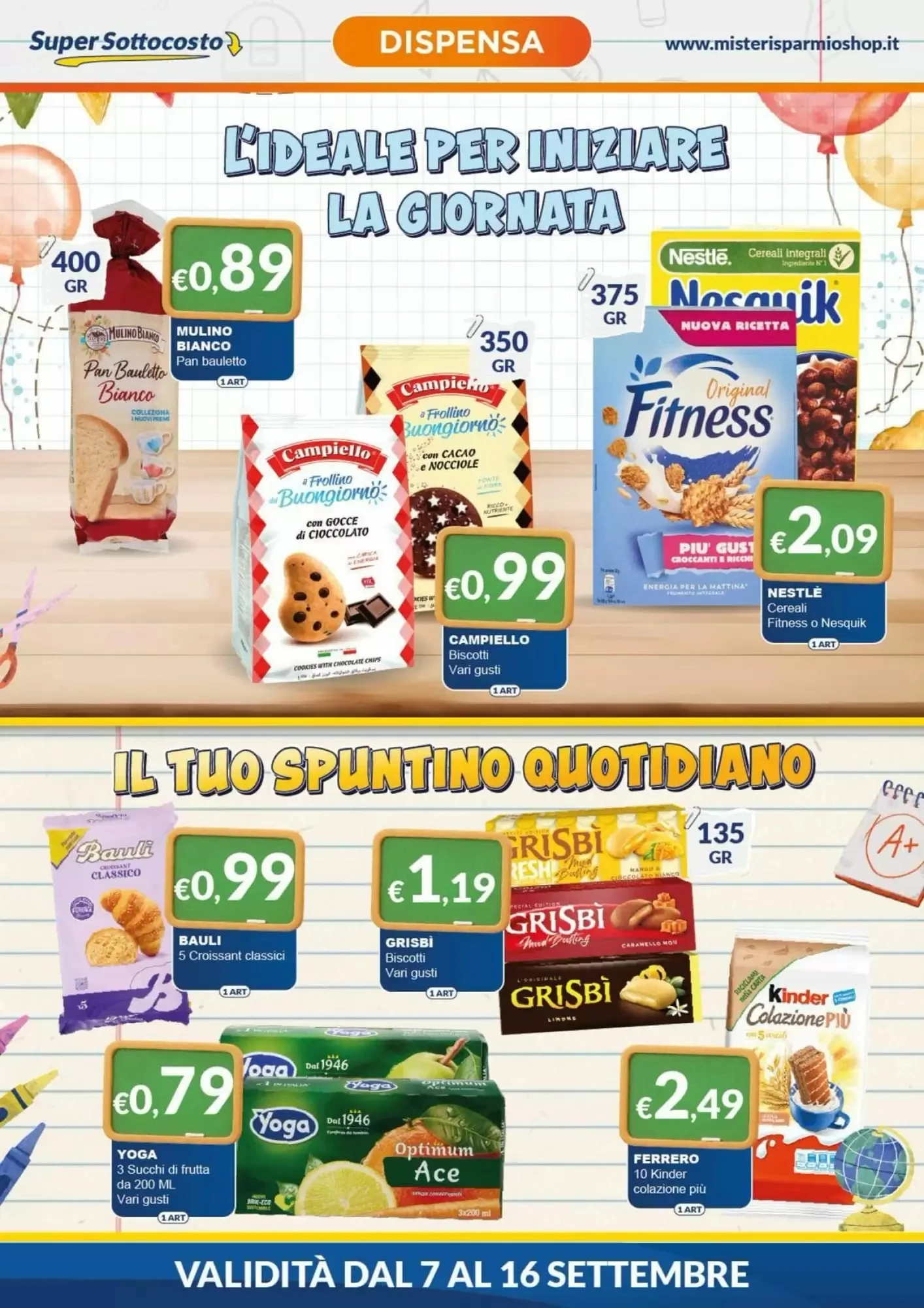 Volantino Mister Risparmio Volantino Mister Risparmio pagina 2
