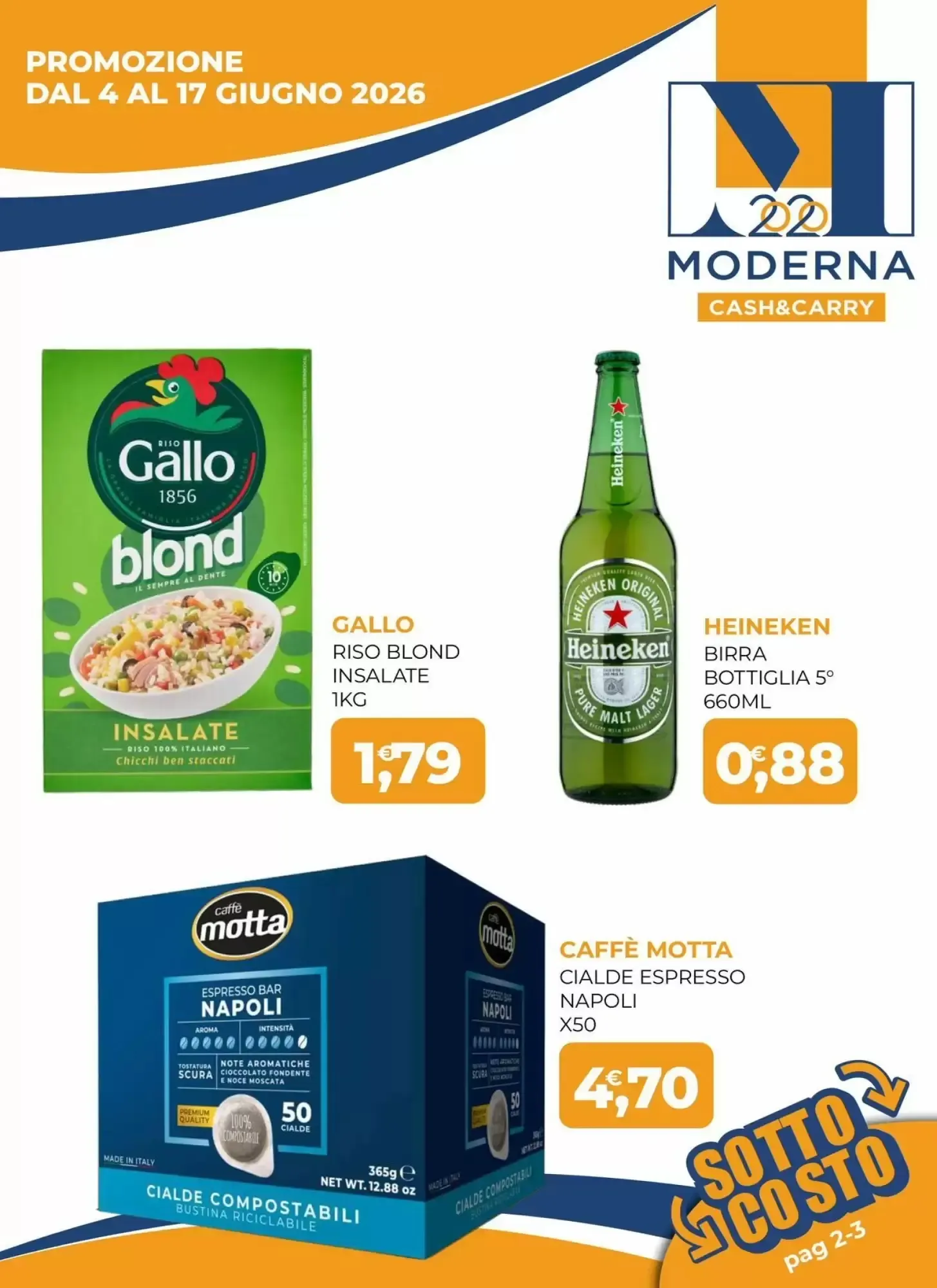 Copertina Moderna - Volantino Moderna