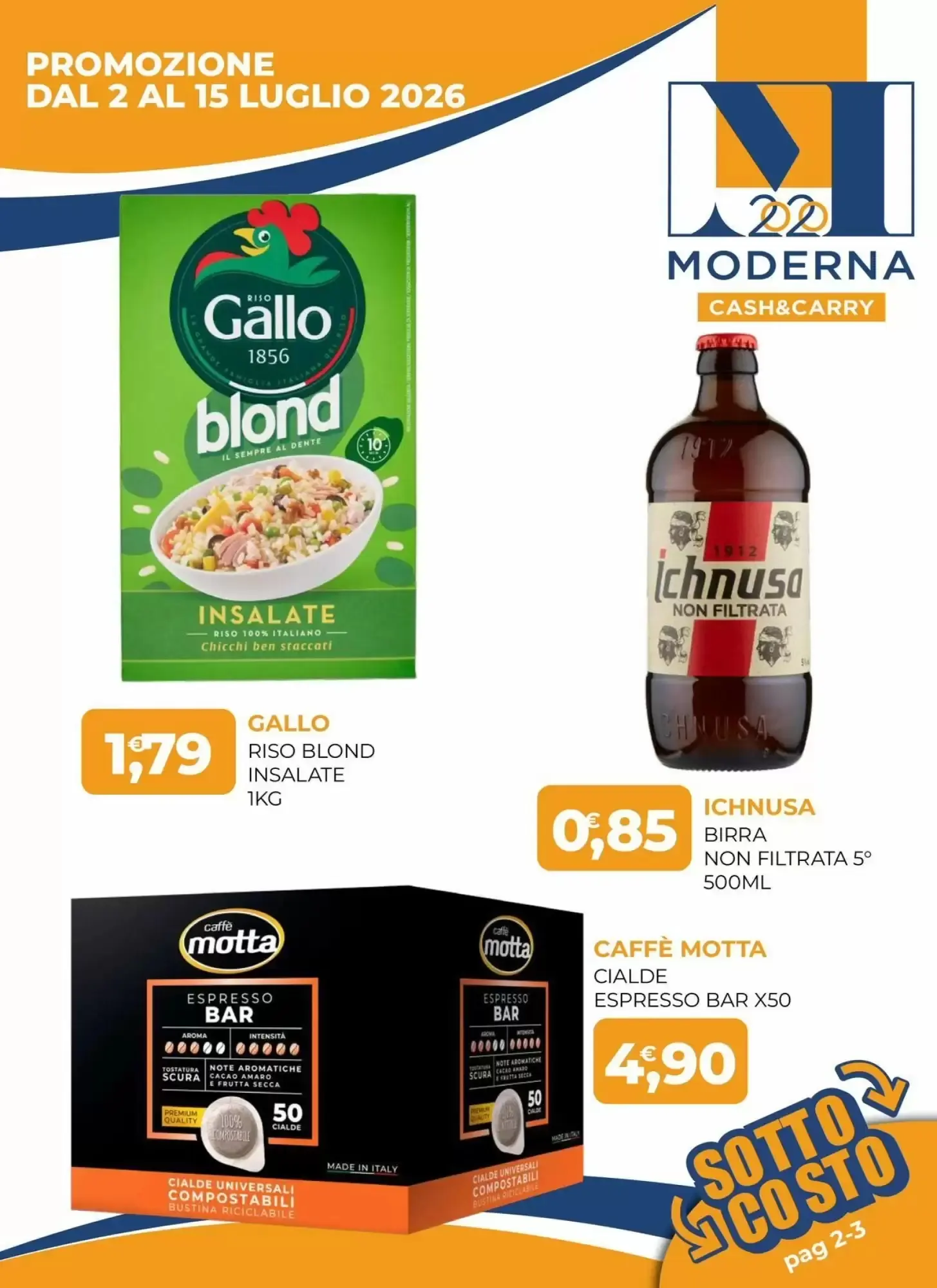 Copertina Moderna - Volantino Moderna