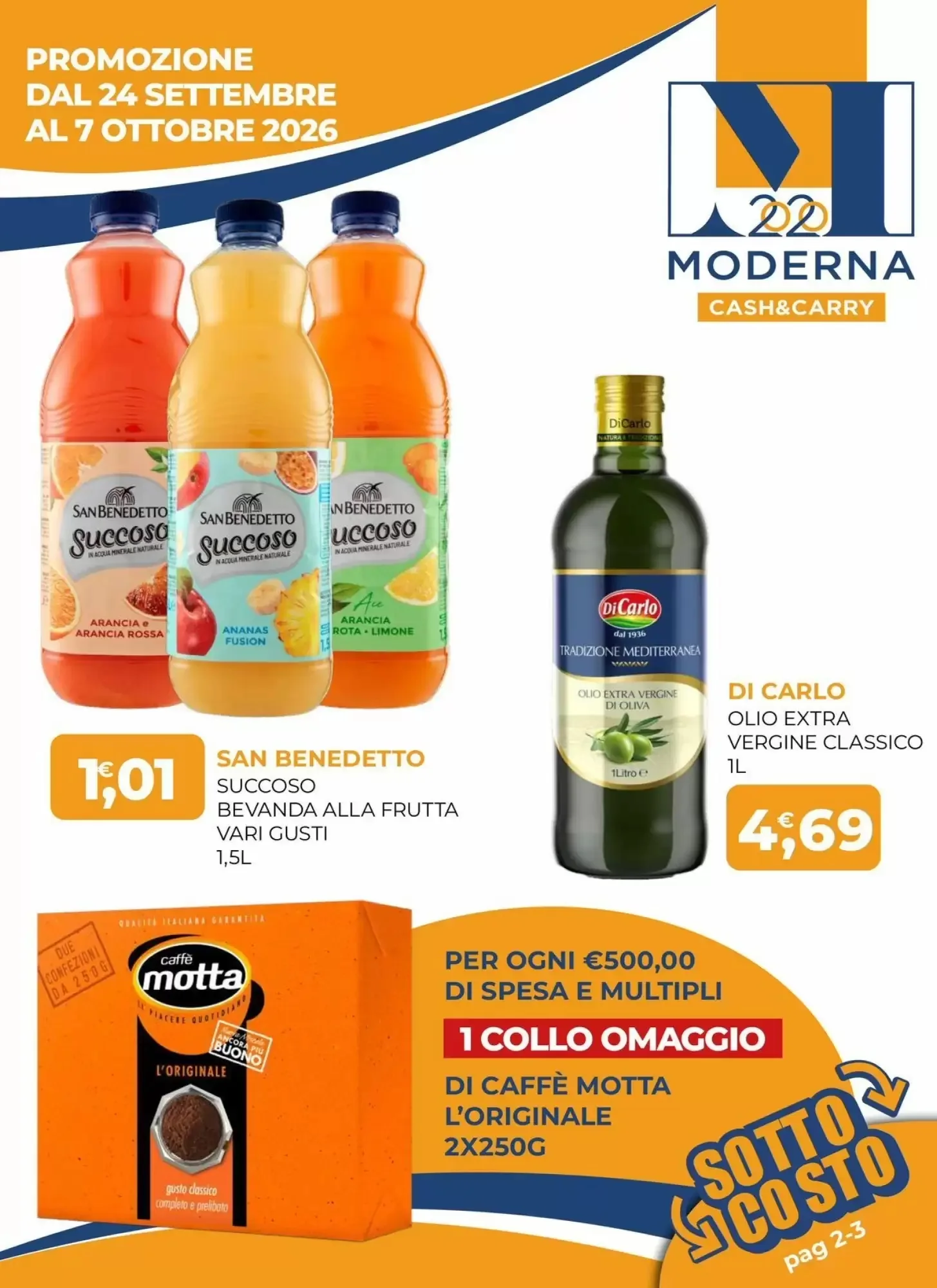 Copertina Moderna - Volantino Moderna