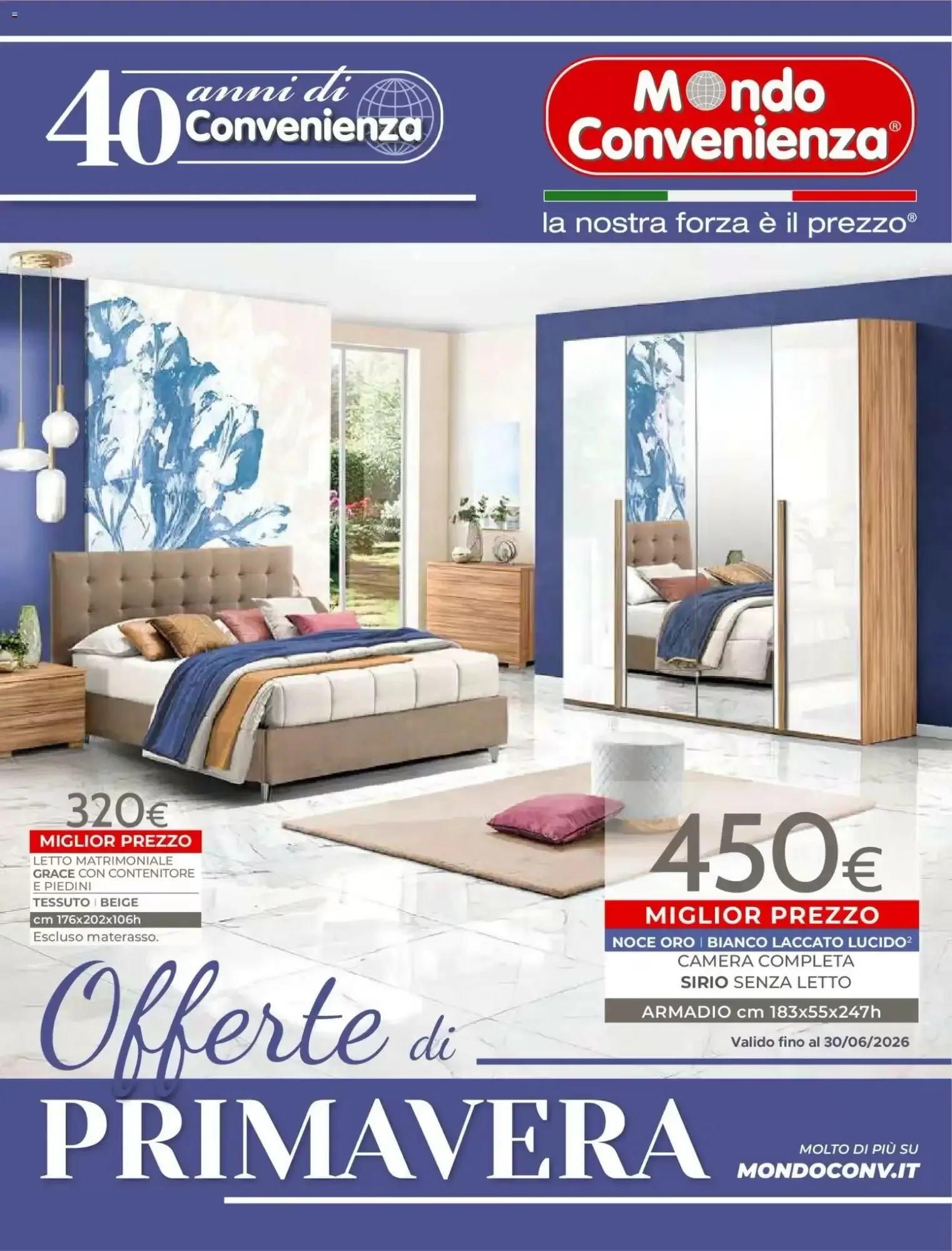 Copertina Mondo Convenienza - Volantino Mondo Convenienza