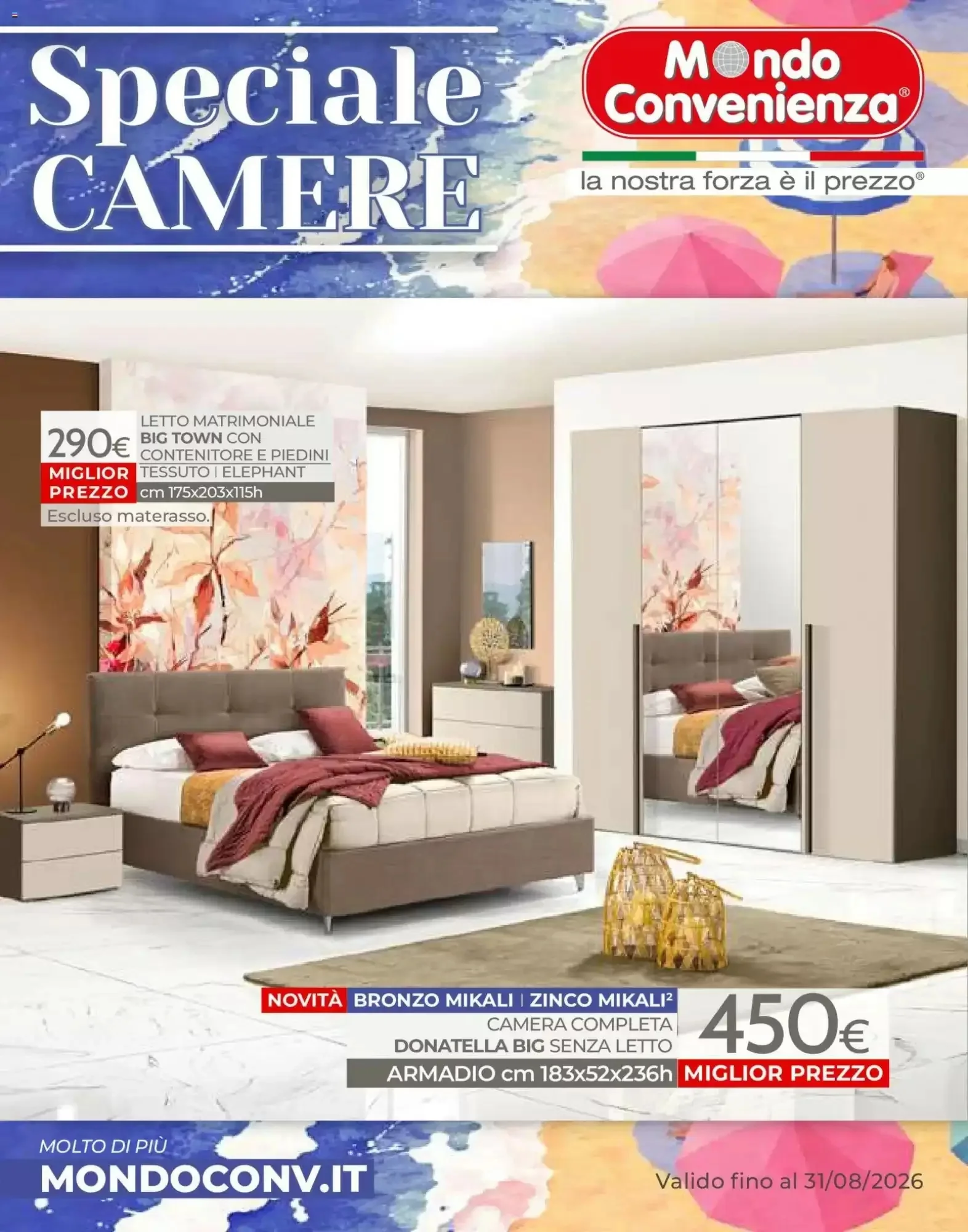 Copertina Mondo Convenienza - Volantino Mondo Convenienza