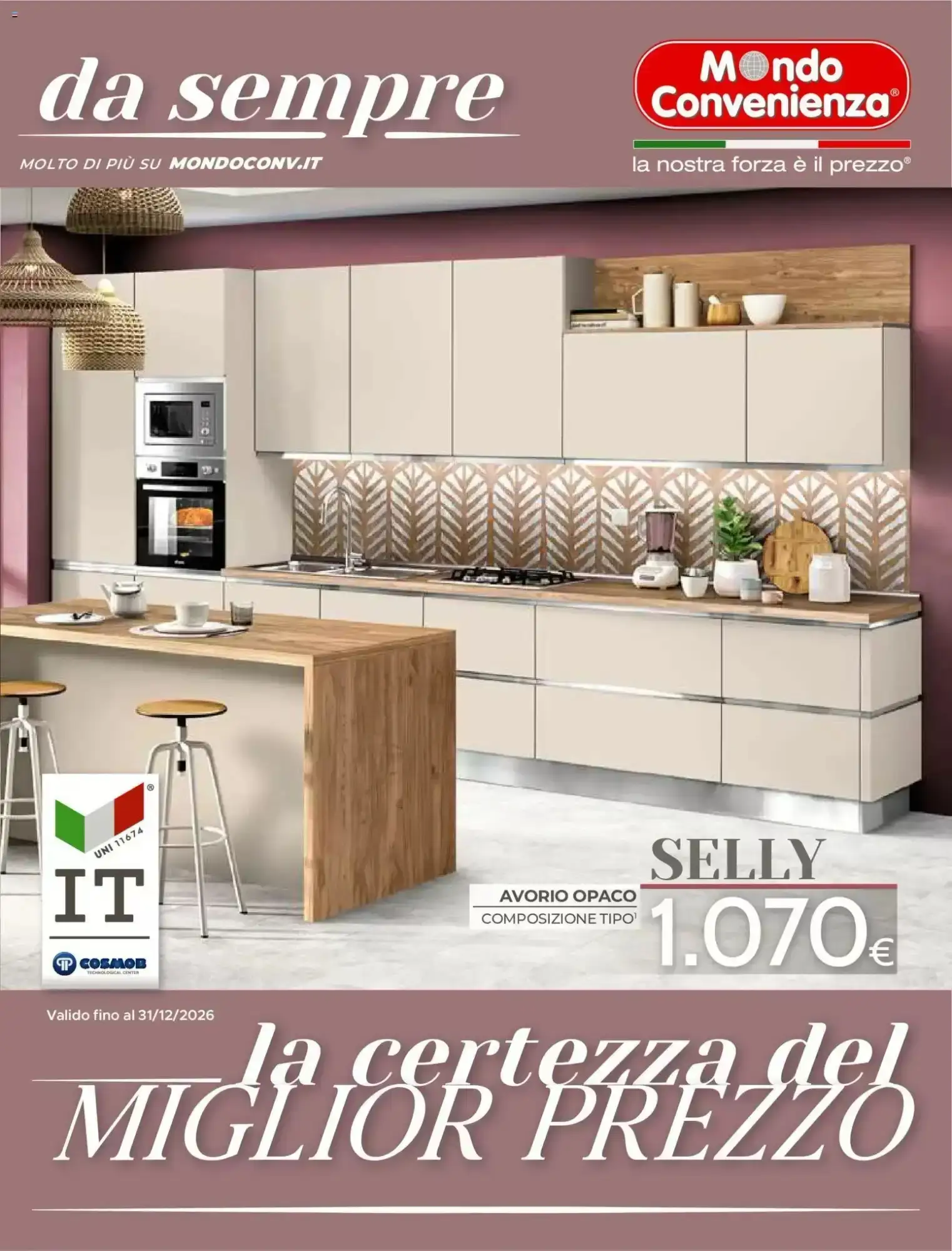 Copertina Mondo Convenienza - Volantino Mondo Convenienza