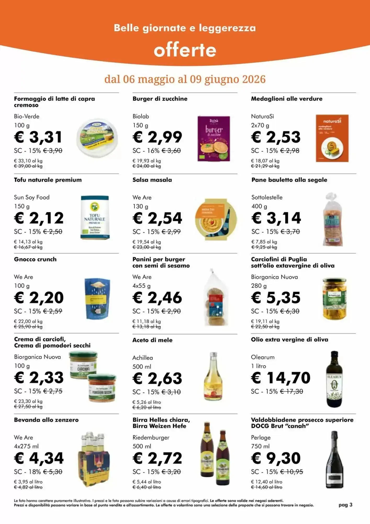 Volantino Naturasì Volantino Naturasì pagina 3