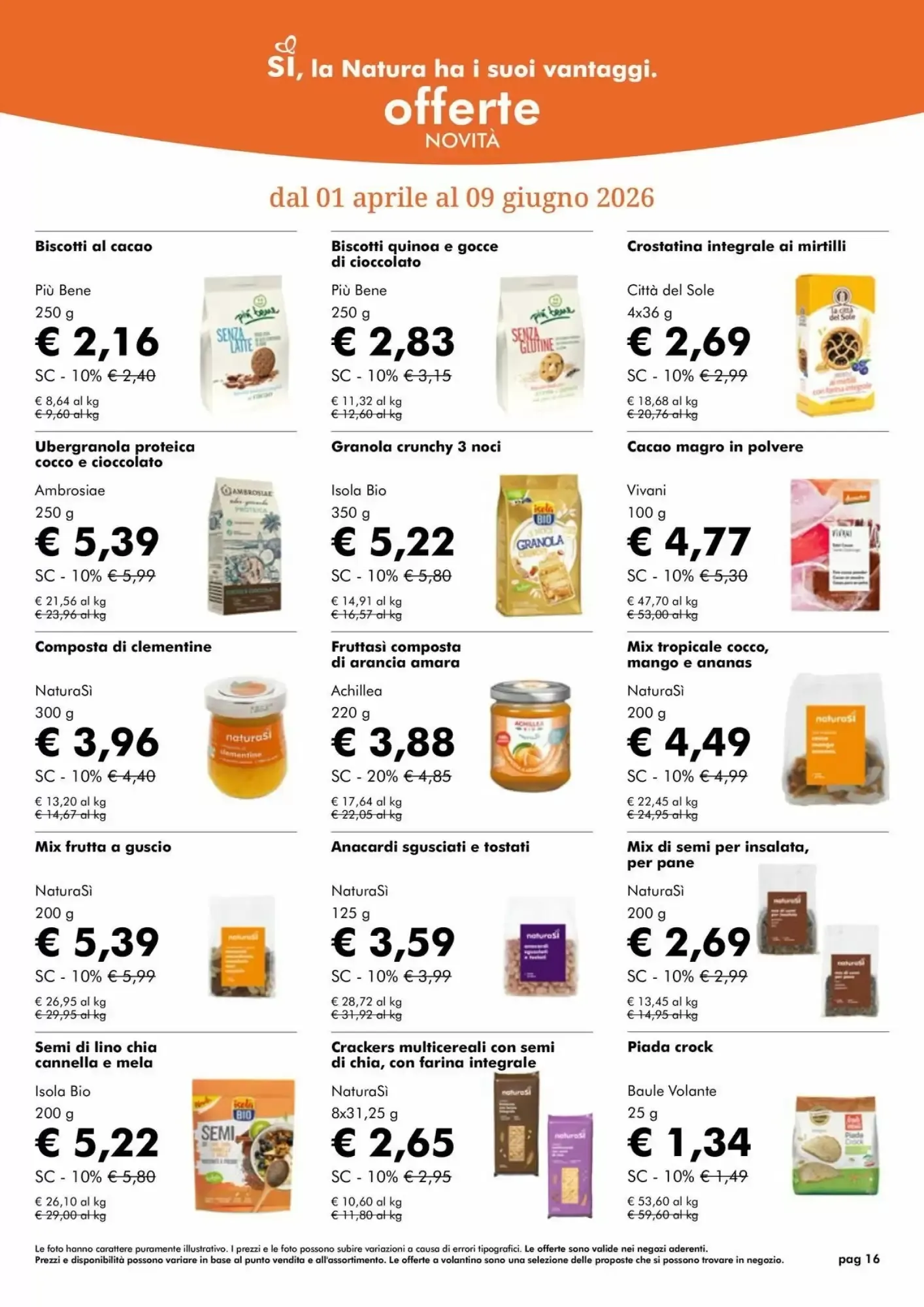 Volantino Naturasì Volantino Naturasì pagina 16